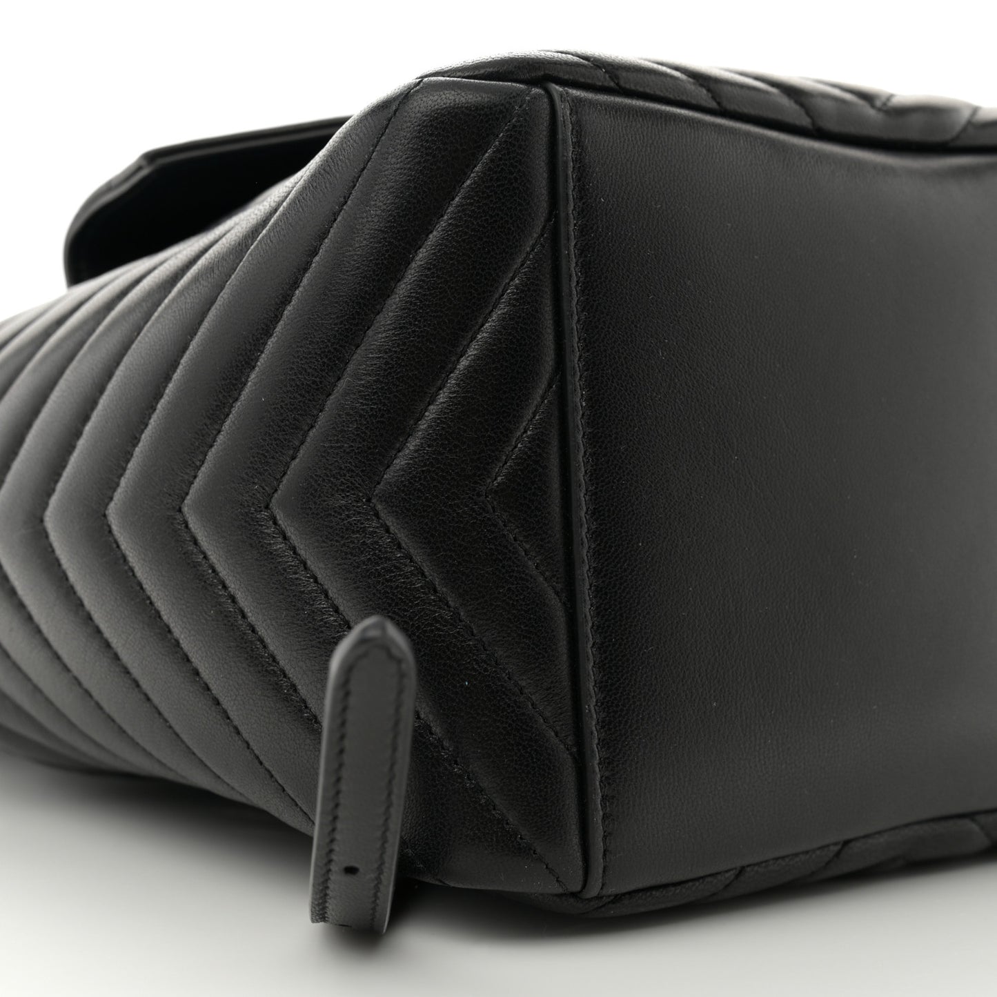 Lambskin Matelasse Monogram Joe Backpack Black