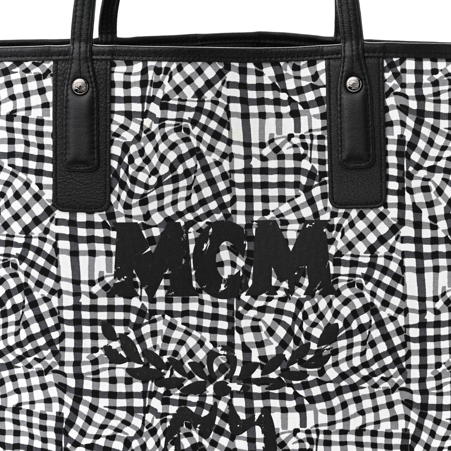 Visetos Medium Liz Reversible Shopper Tote Black