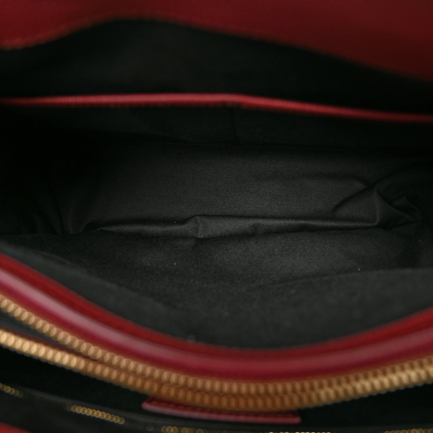 Grainy Calfskin House Check Medium Banner Tote Crimson