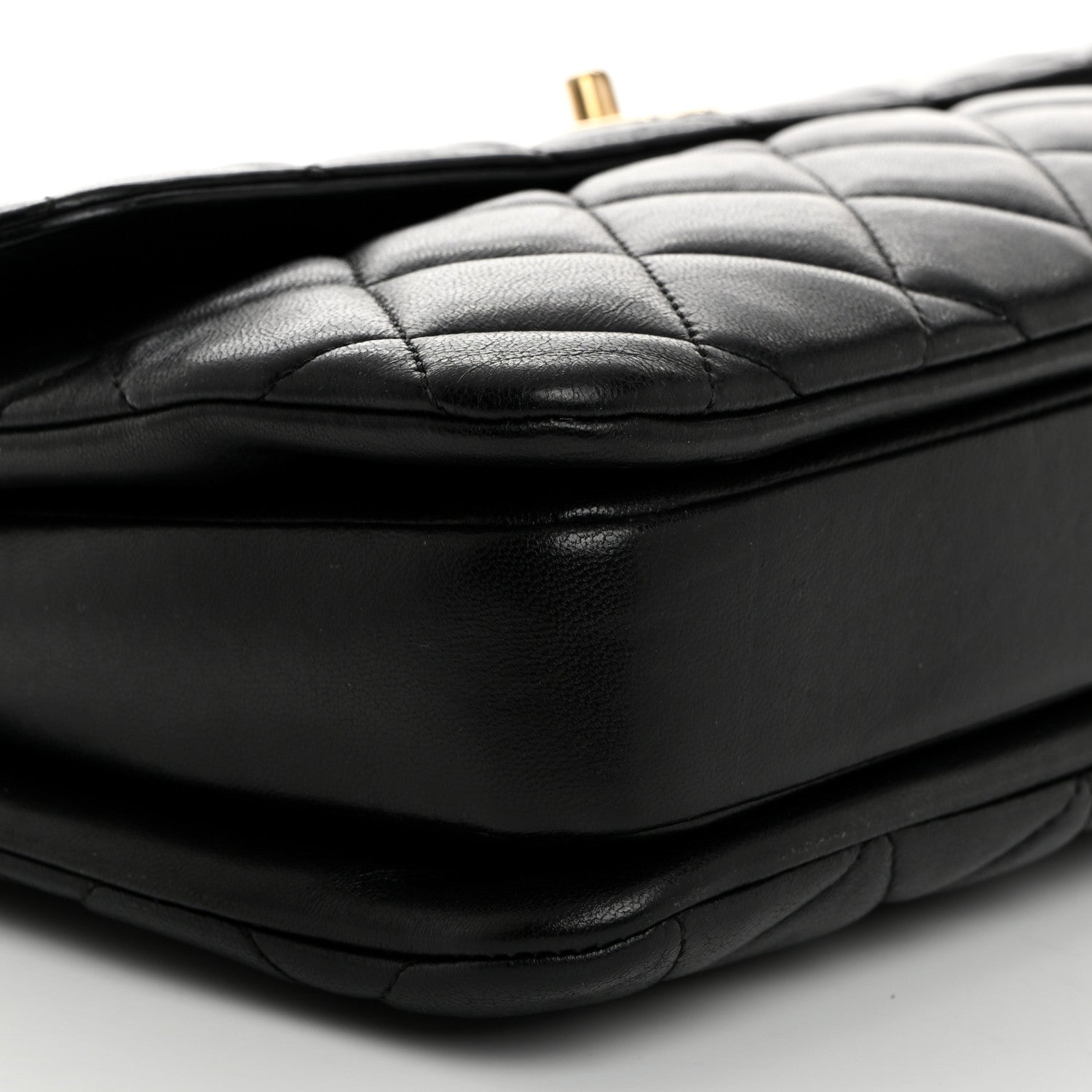 Chanel Lambskin Quilted Medium Trendy CC Flap Dual Handle Bag Black 8 of 9