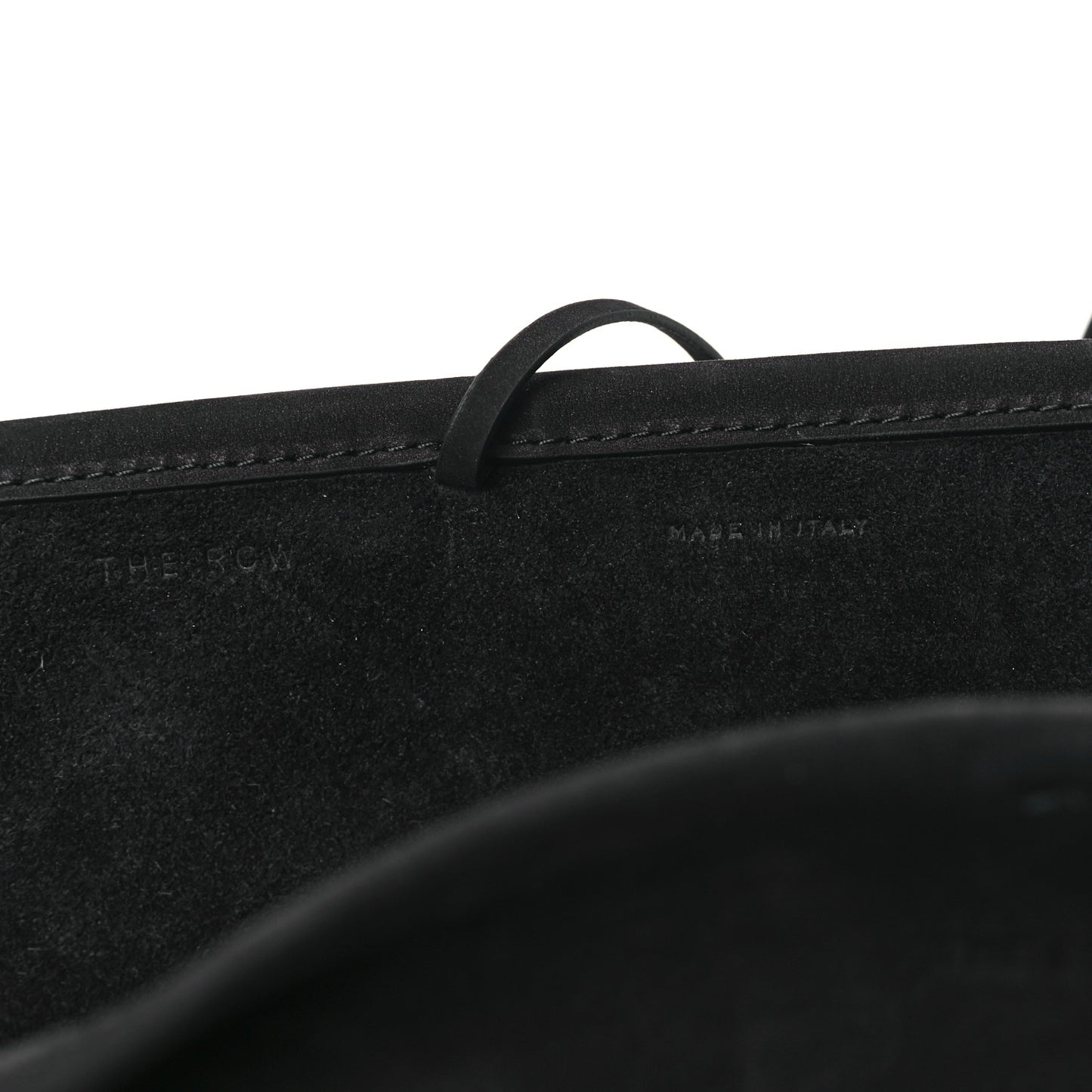 Suede Park Tote Three Black