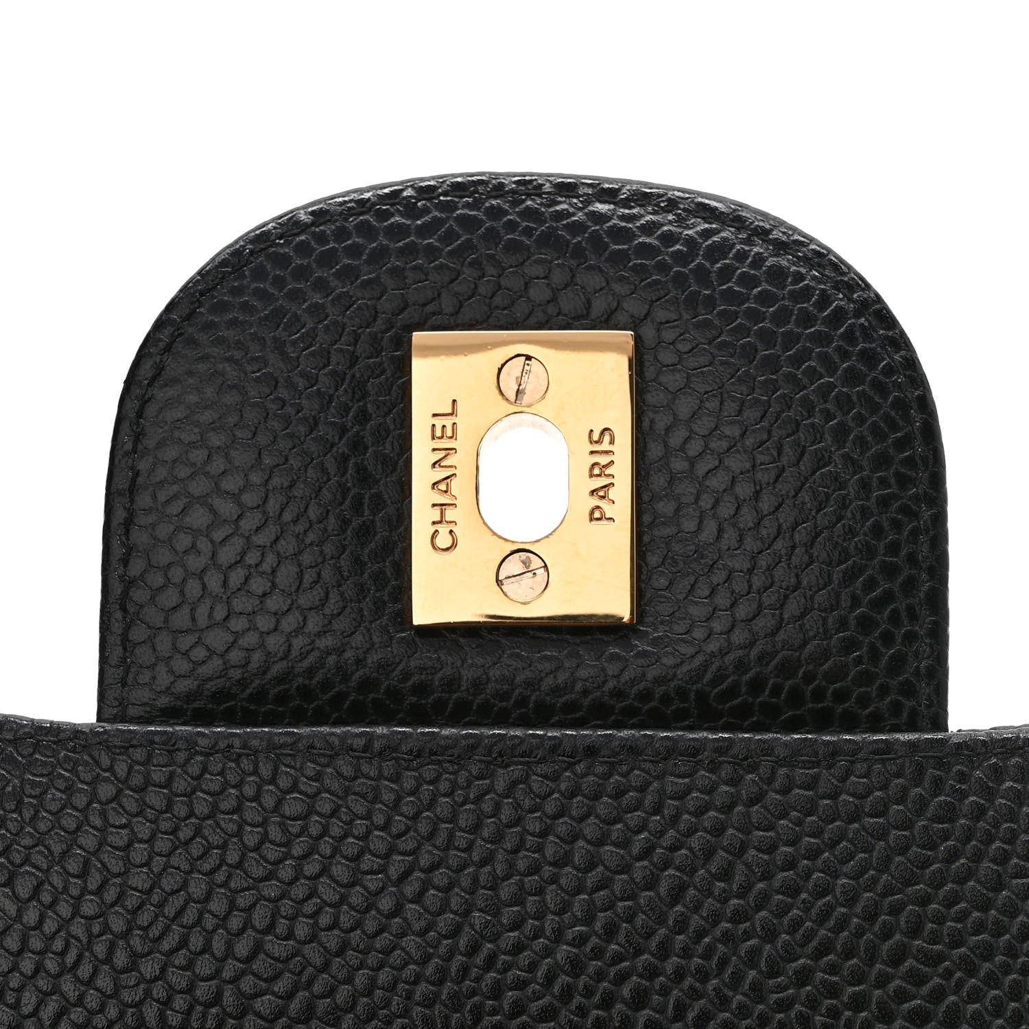 Chanel Caviar Quilted Jumbo Double Flap Black 10 of 11
