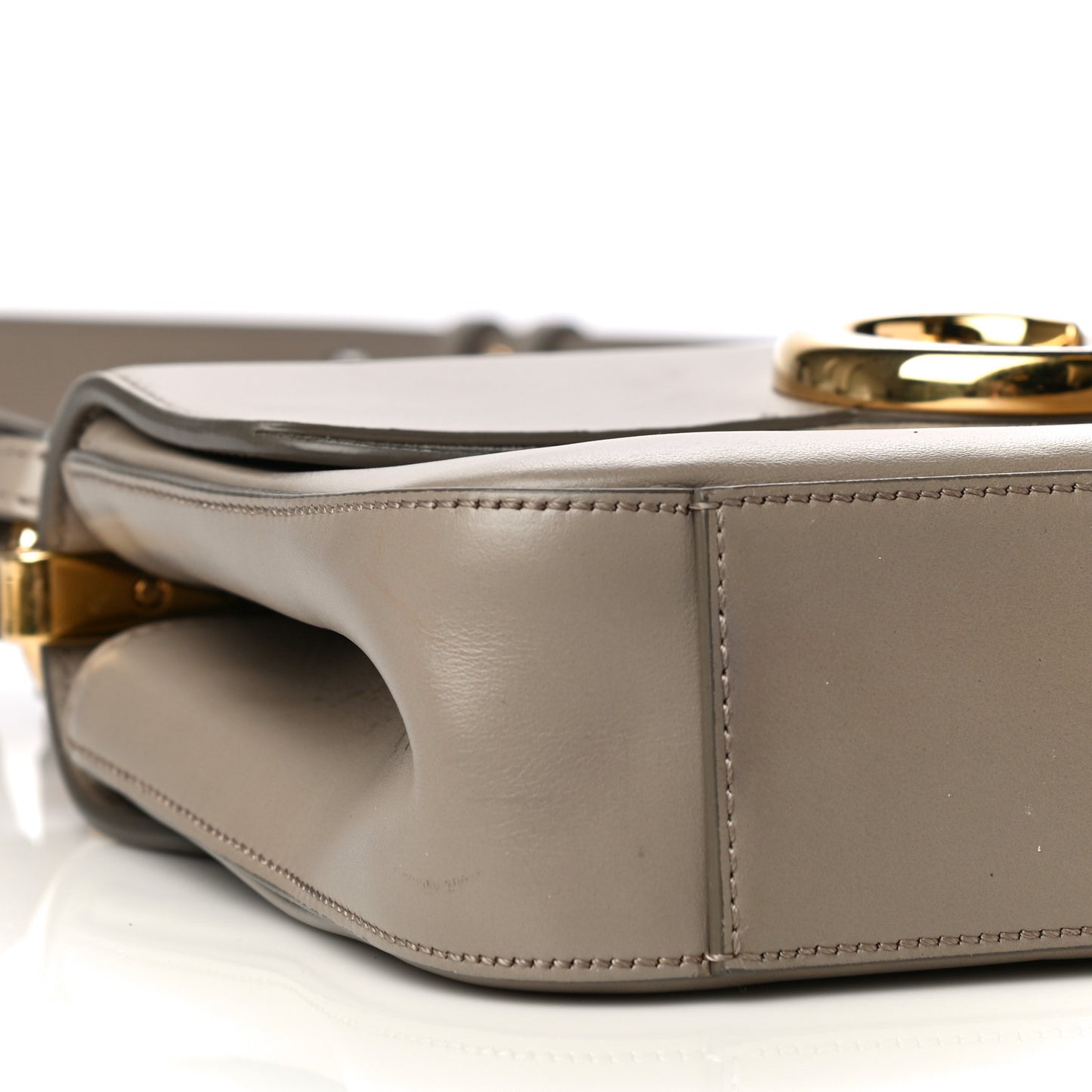 Calfskin Small C Double Carry Motty Grey