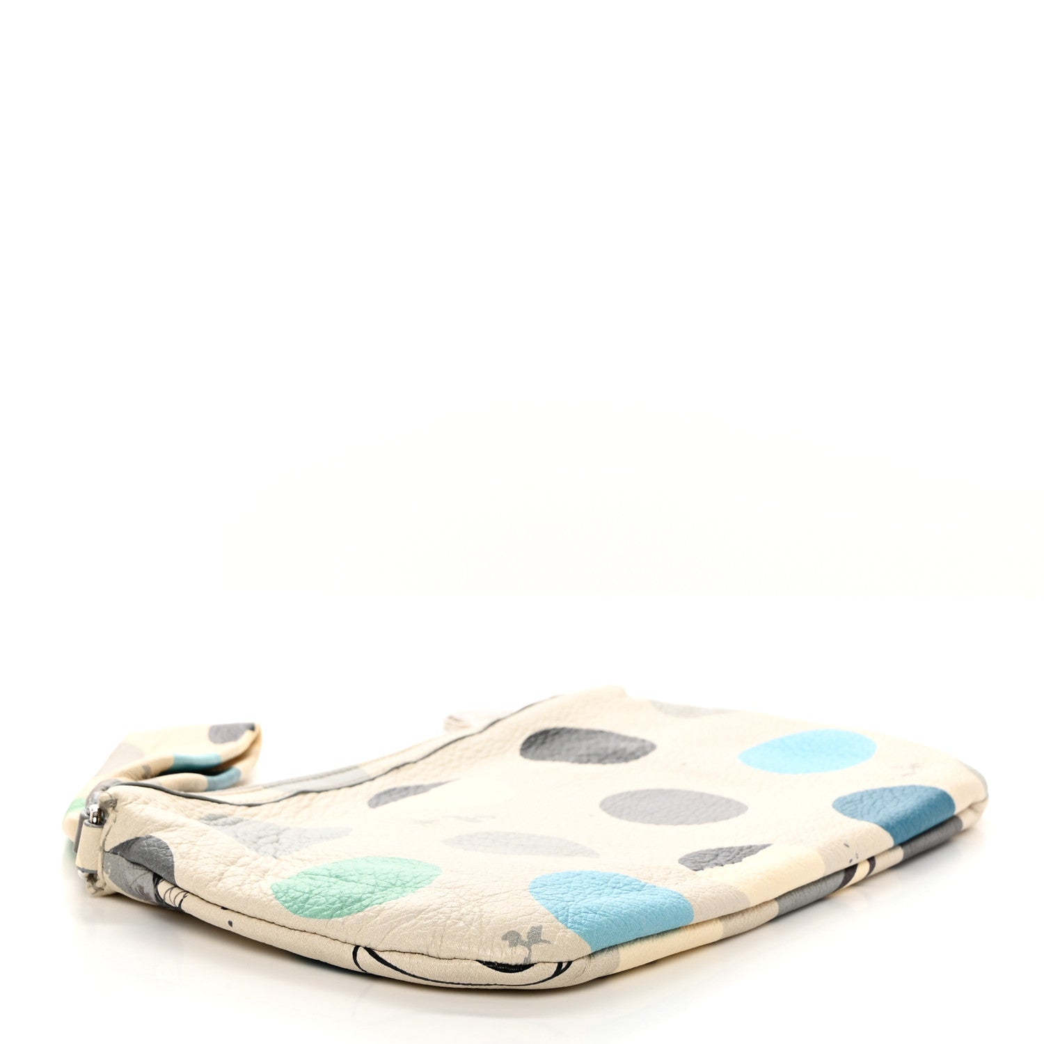 Celine Grained Calfskin Bank Swallow Clutch Multicolor 4 of 7