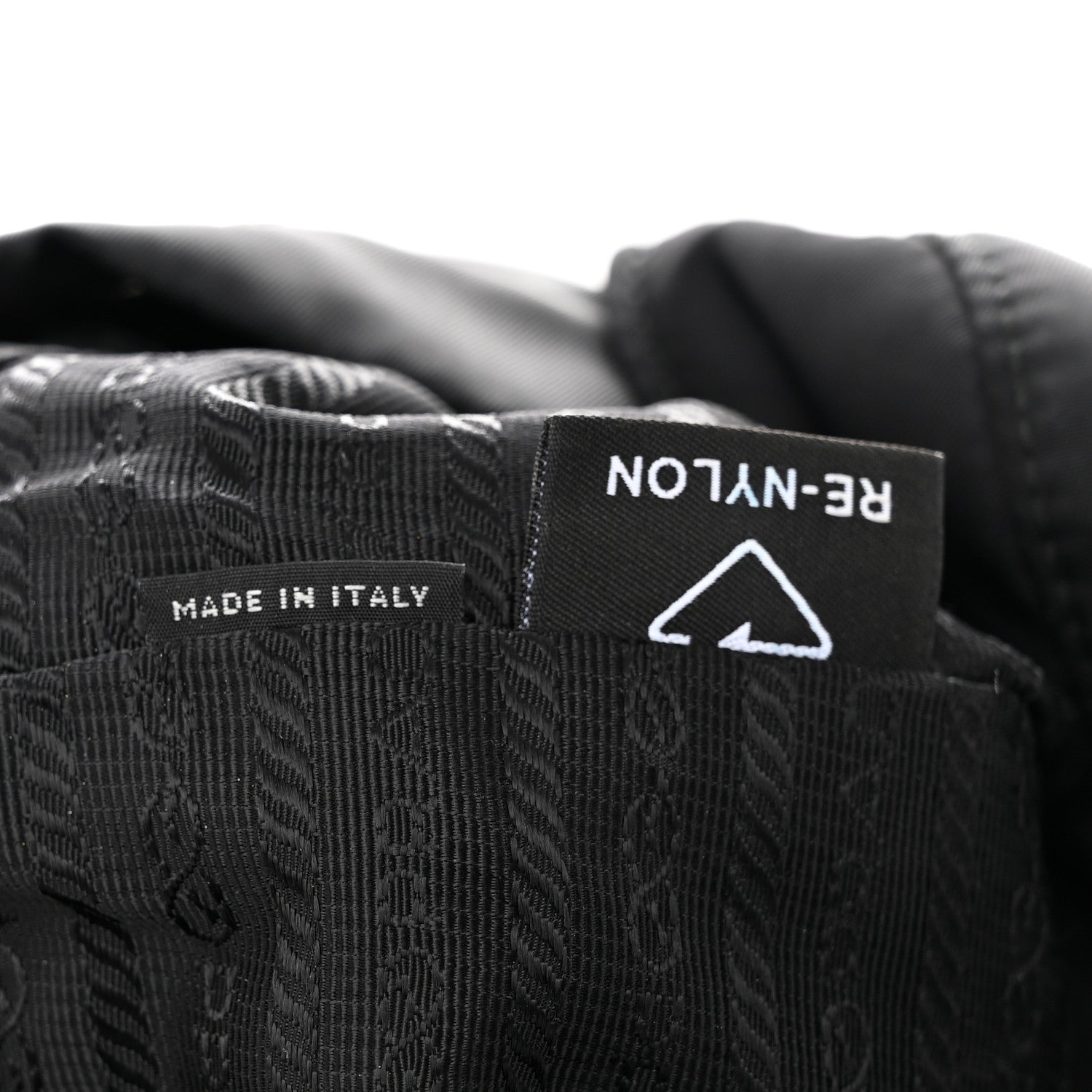 Prada Re-Nylon Saffiano Medium Backpack Black 8 of 15