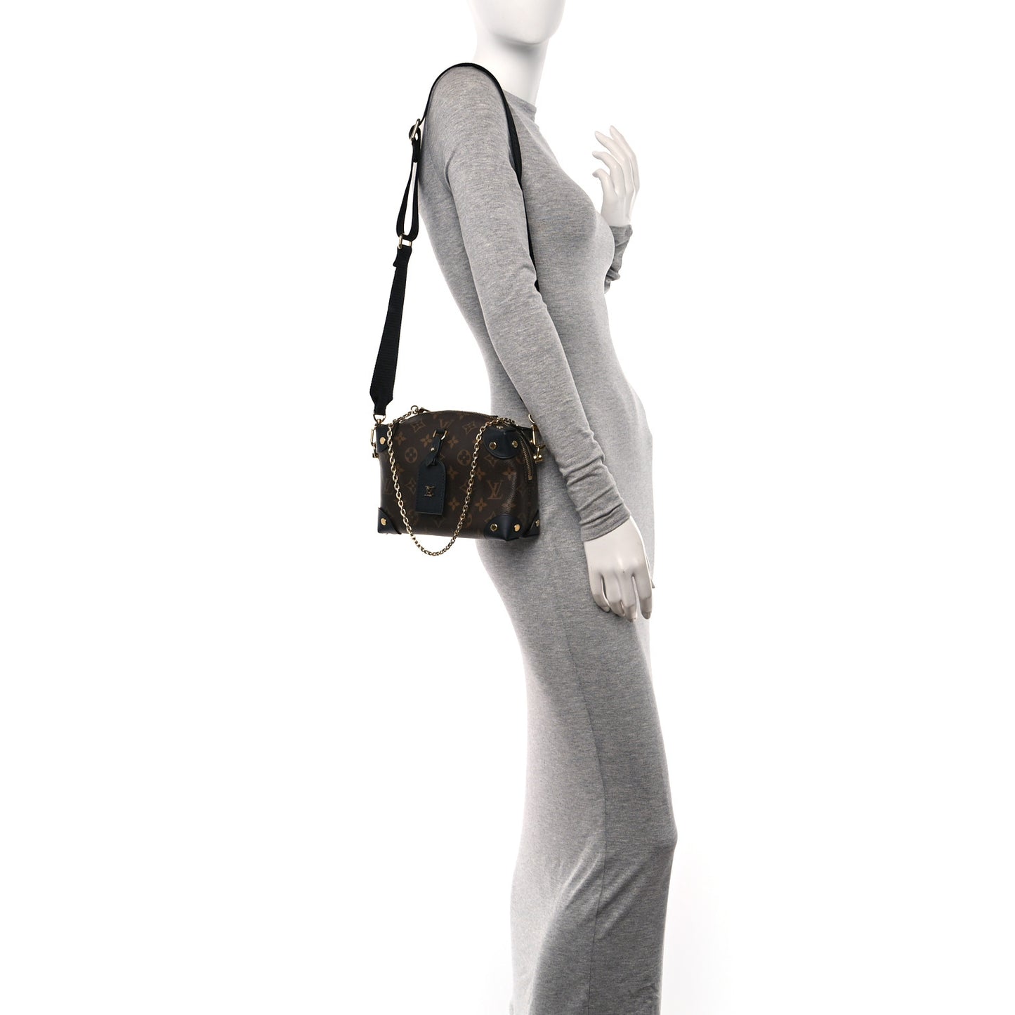 Monogram Petite Malle Souple Black