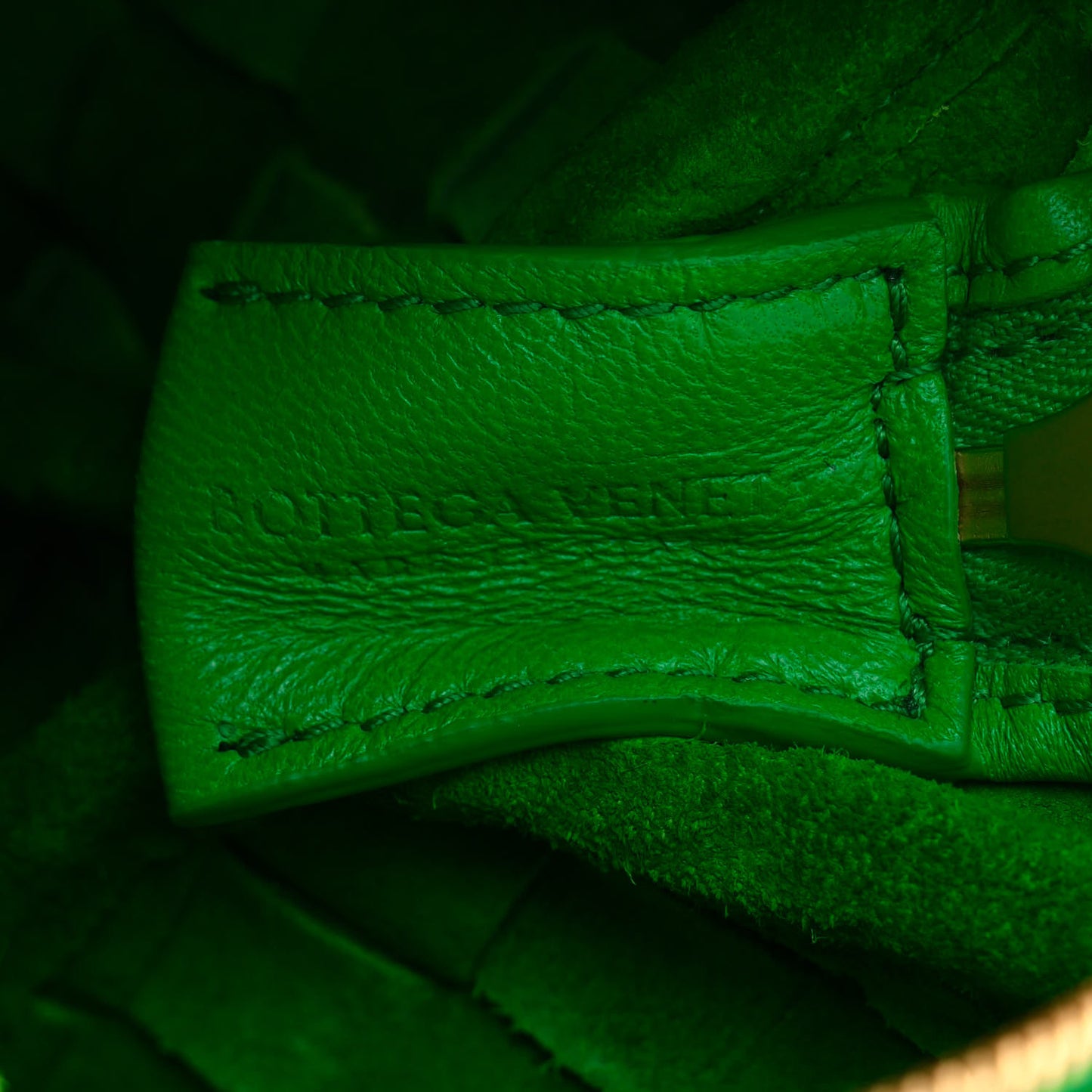 Nappa Intrecciato Mini Loop Camera Bag Parakeet