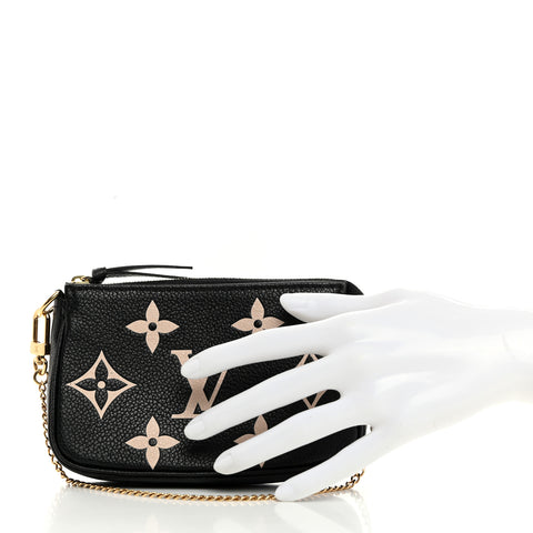 Empreinte Monogram Giant Mini Pochette Accessories Black