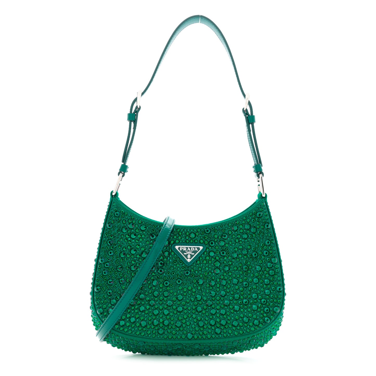 Satin Crystal Cleo Adjustable Strap Shoulder Bag Mango