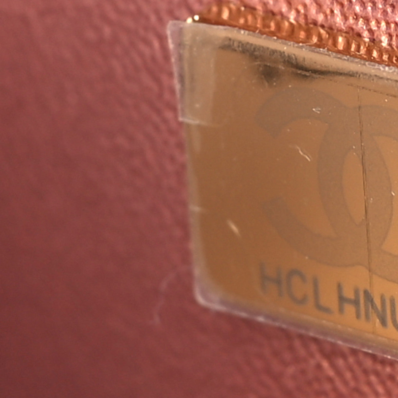 Metallic Grained Calfskin Quilted 2.55 Reissue Mini Flap Copper Pink