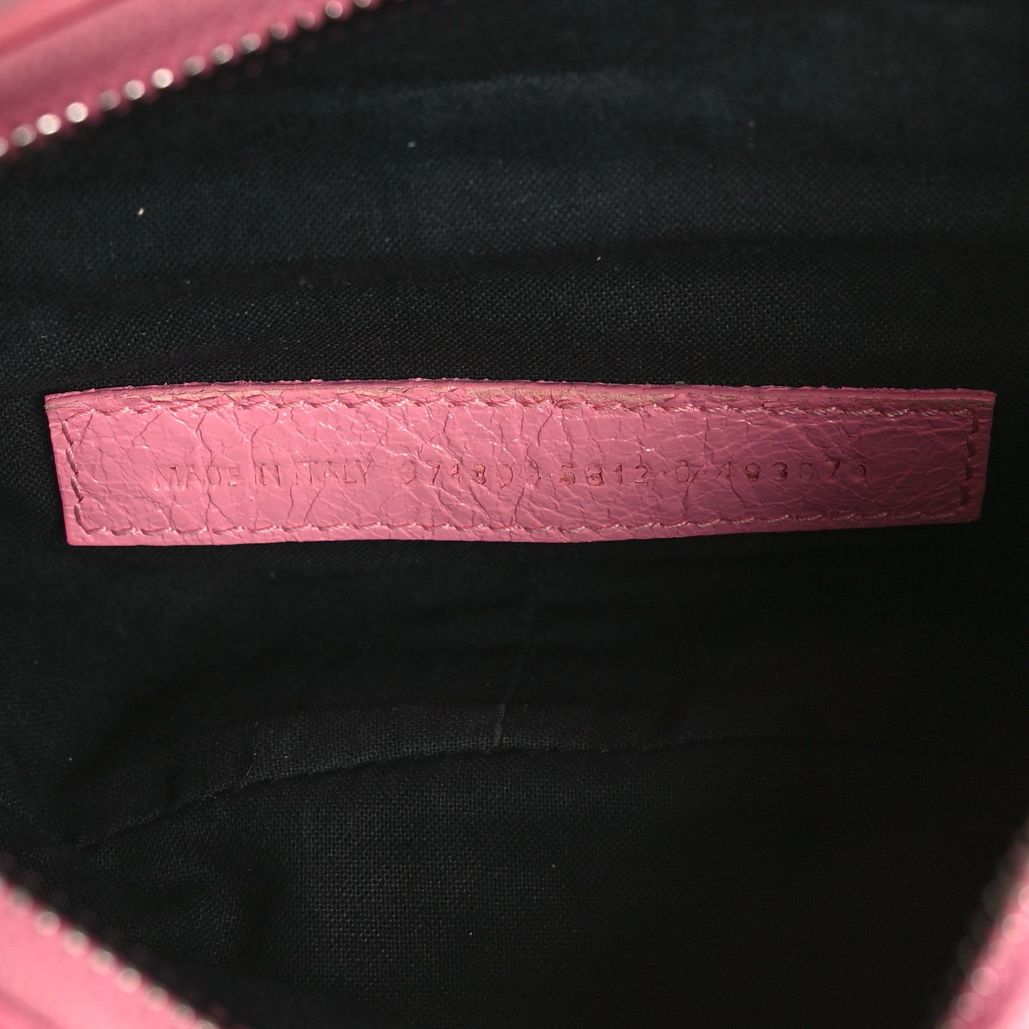 Agneau Arena Le Cagole Shoulder Bag XS Candy Pink