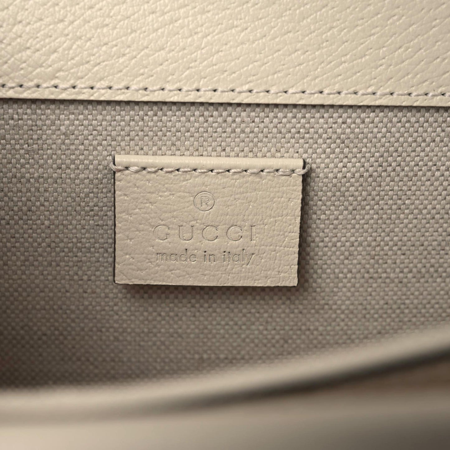 Textured Calfskin Crystal Small Dionysus Shoulder Bag Mystic White
