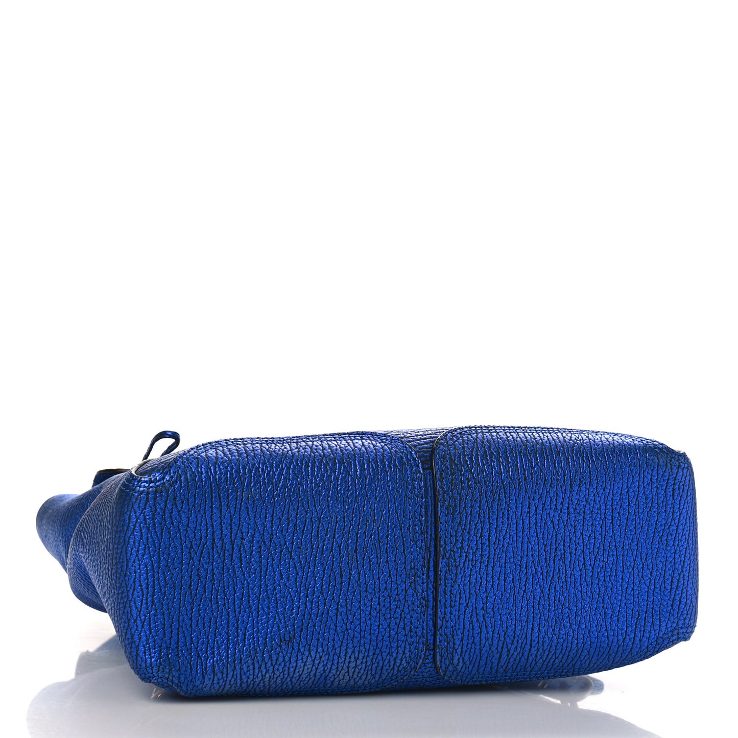 Textured Calfskin Pashli Backpack Electric Blue