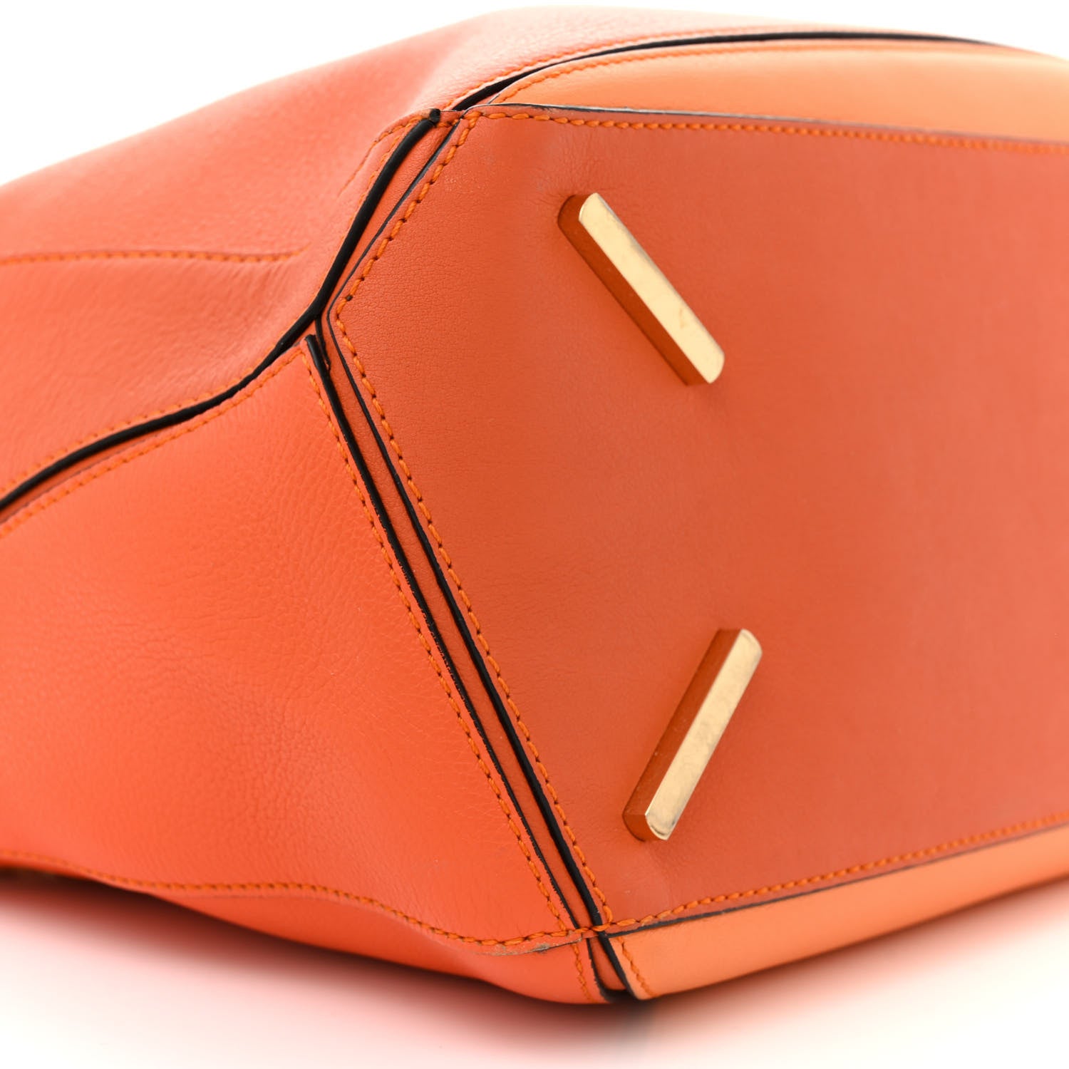 Loewe Calfskin Medium Puzzle Bag Spice Orange Pumpkin 9 of 19