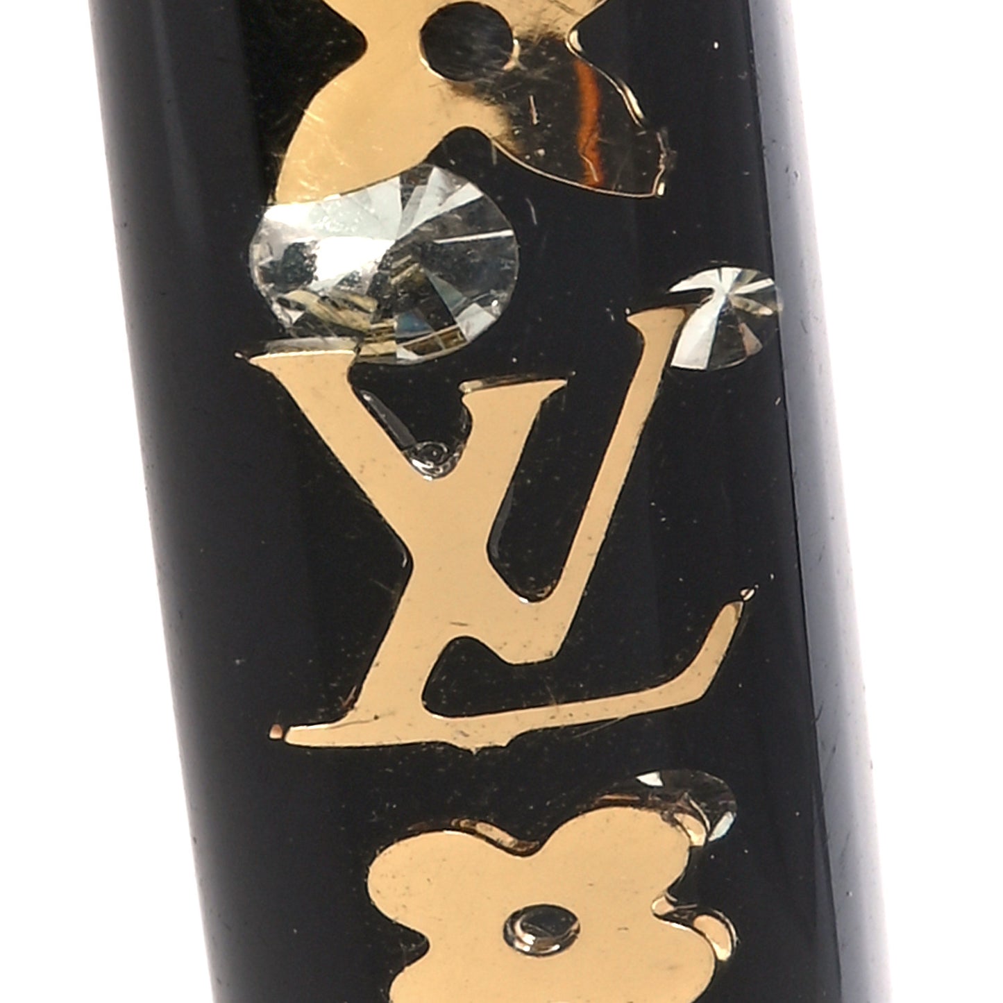 Resin Swarovski Medium Inclusion Bracelet Black