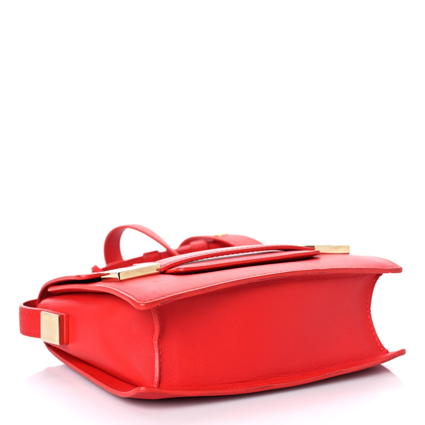 Calfskin Mini Madame Crossbody Red