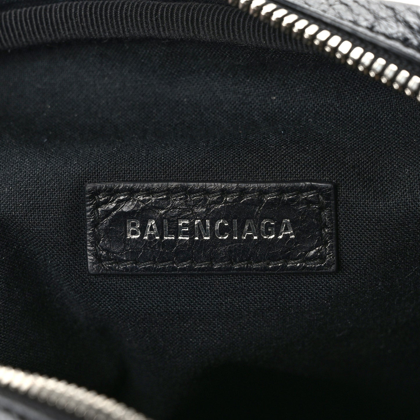 Agneau Arena Le Cagole Crossbody Bag Black
