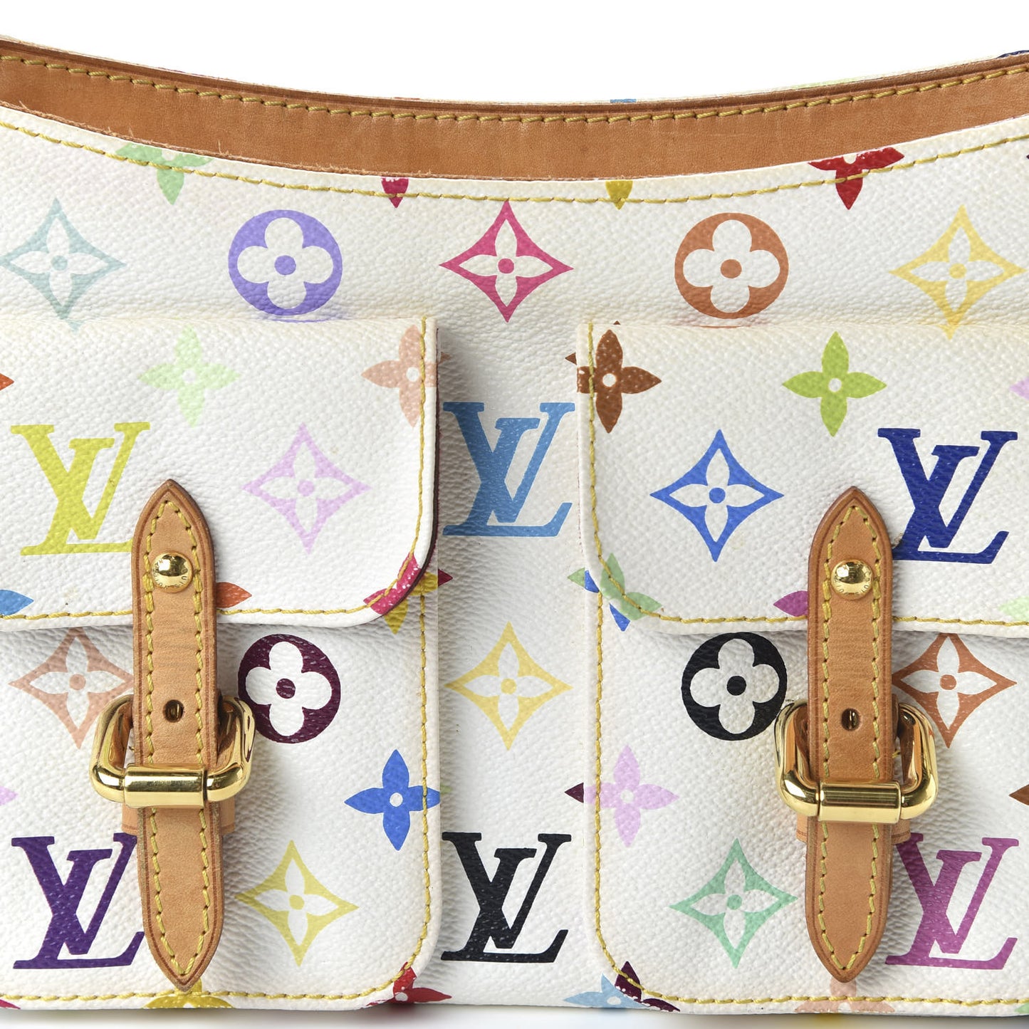 Monogram Multicolor Lodge PM White
