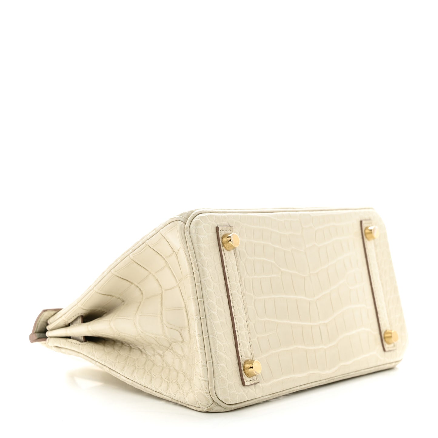 Matte Alligator Birkin 25 Beton