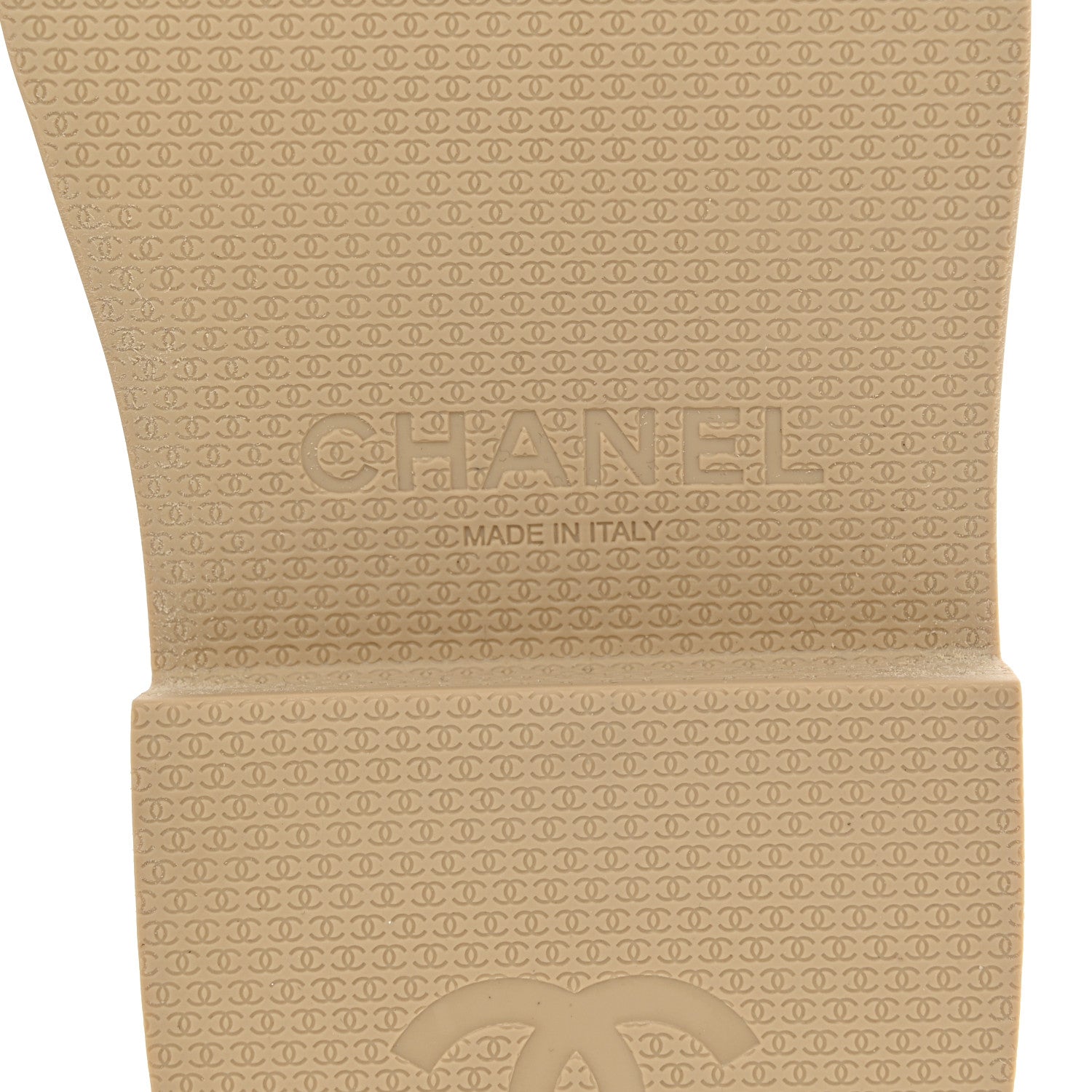 Chanel Suede Lambskin Calfskin Knit Womens Ankle Boots 38 Beige 7 of 8