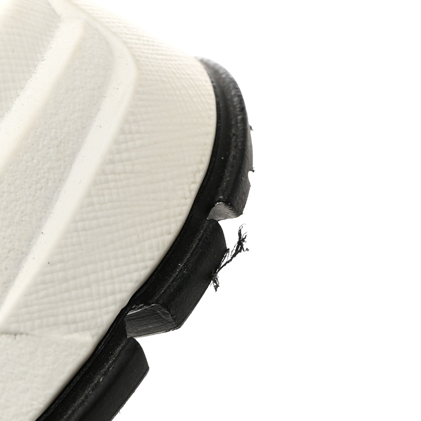 Nylon Gabardine Logo Sneakers 38 Black