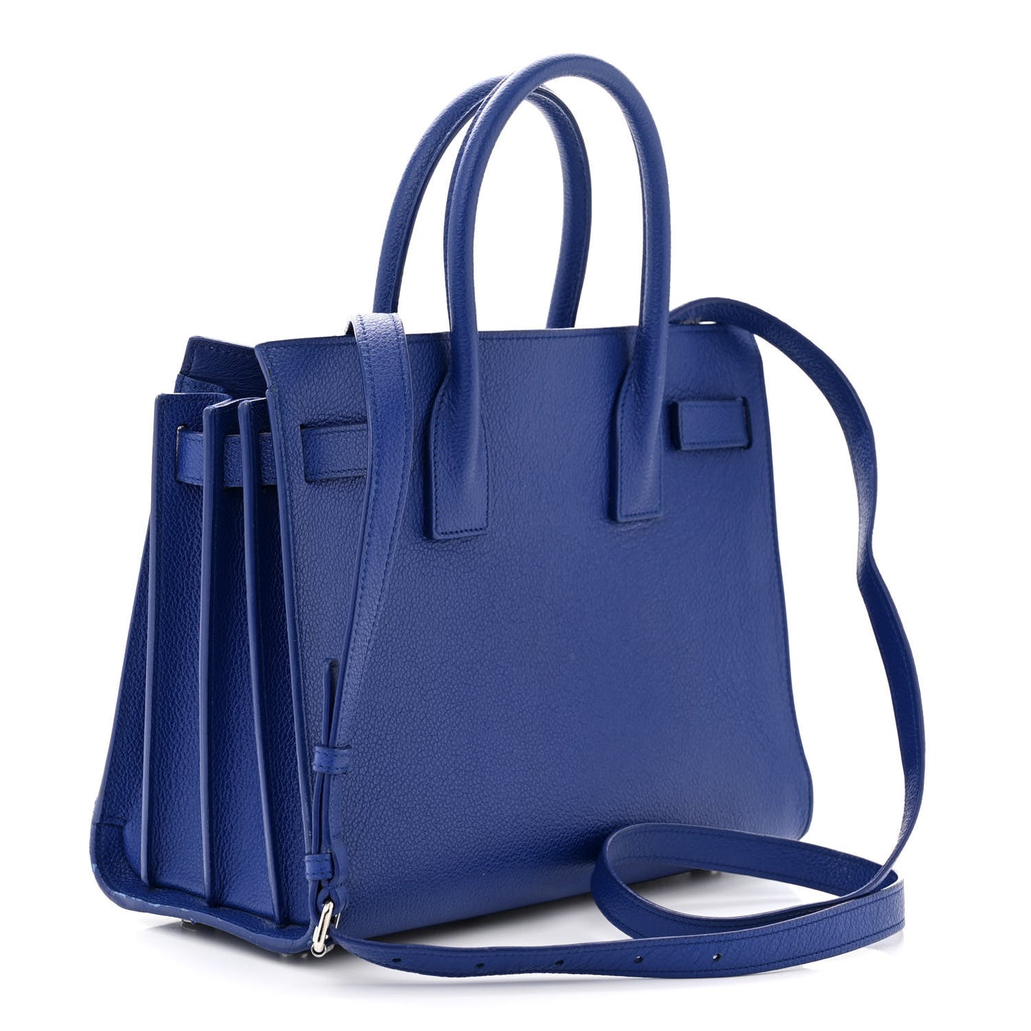 Grained Calfskin Baby Sac De Jour Outremer