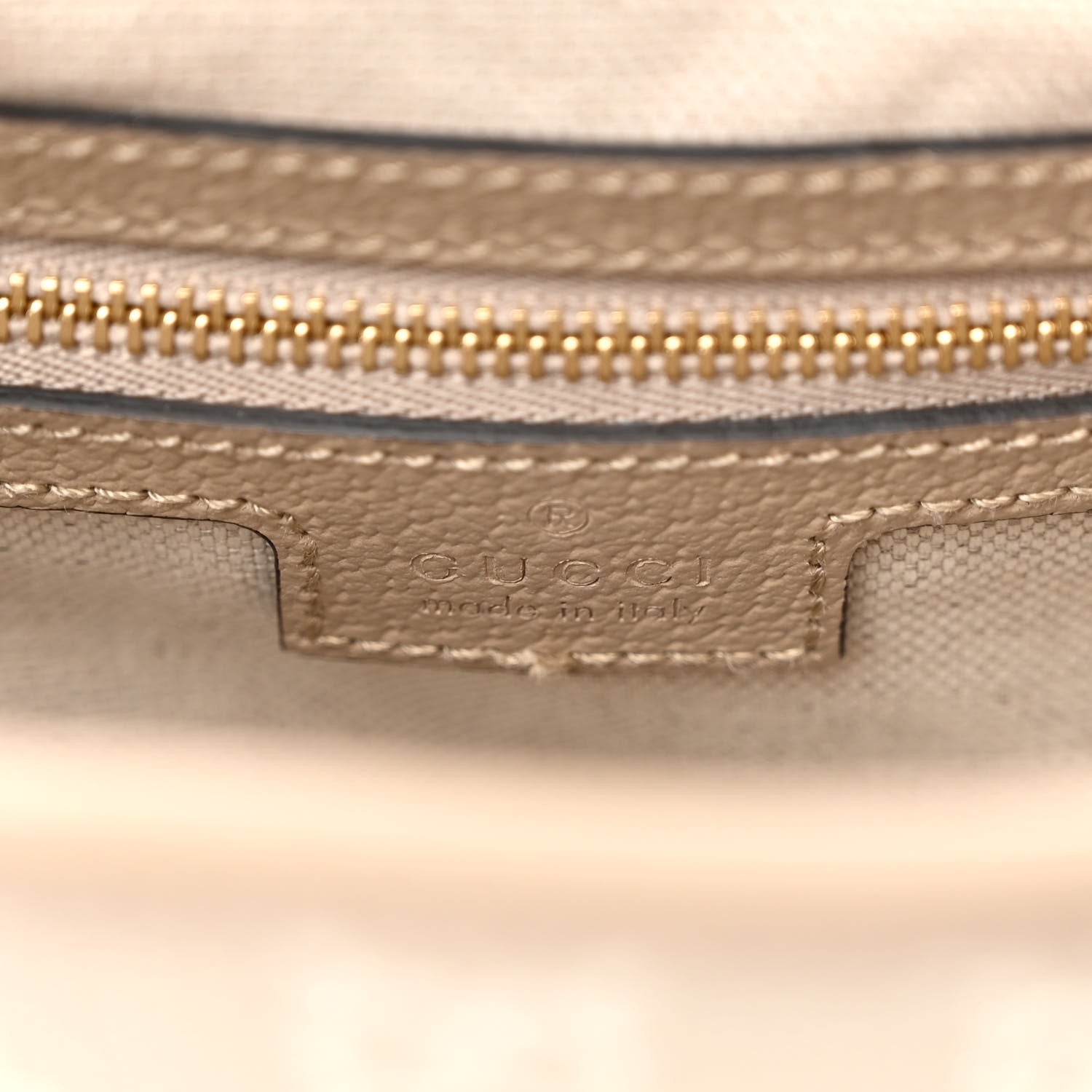 Gucci GG Supreme Monogram Textured Dollar Calfskin Web Small Jackie 1961 Hobo Beige Mystic White Oatmeal 6 of 9