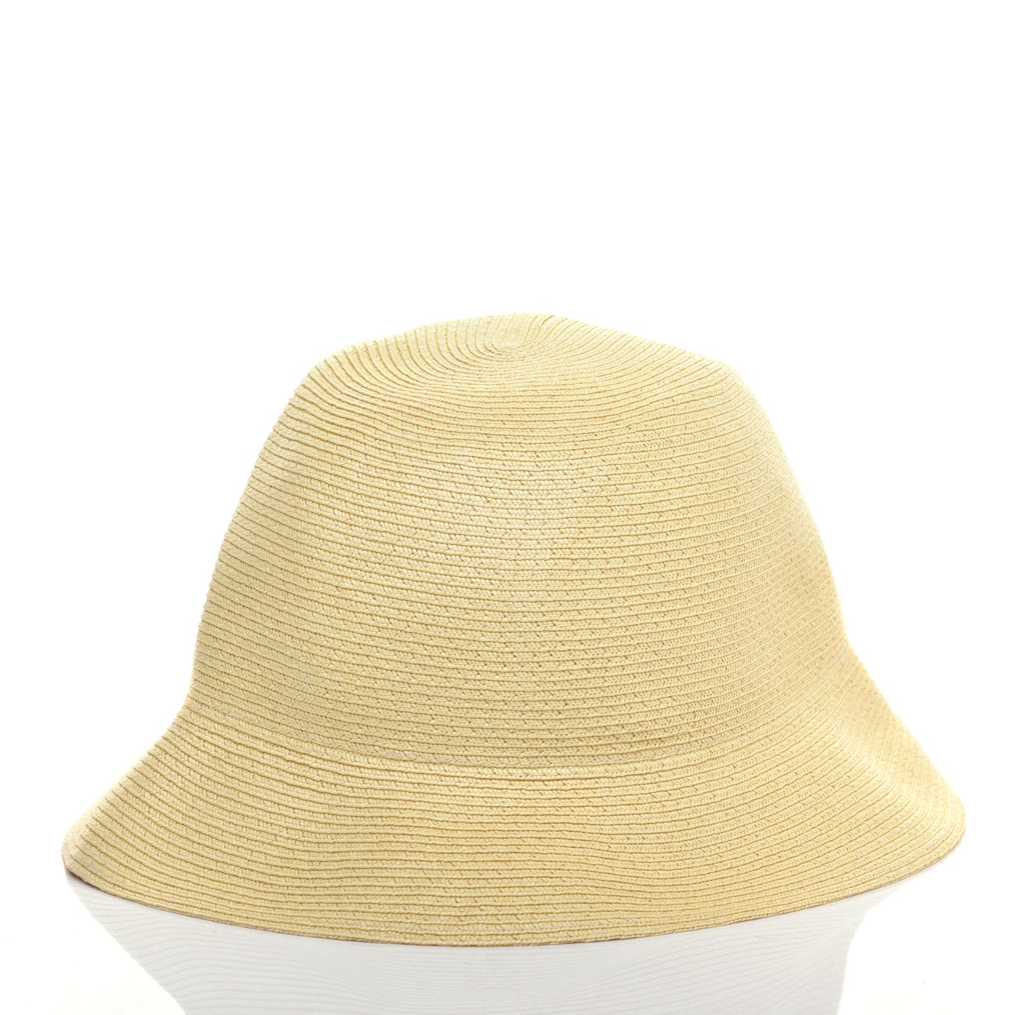 Raffia Double G Bucket Hat M Ivory