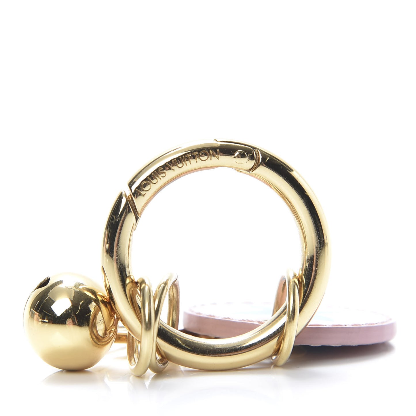 Epi Monogram Fetish Lug Tag Key Holder