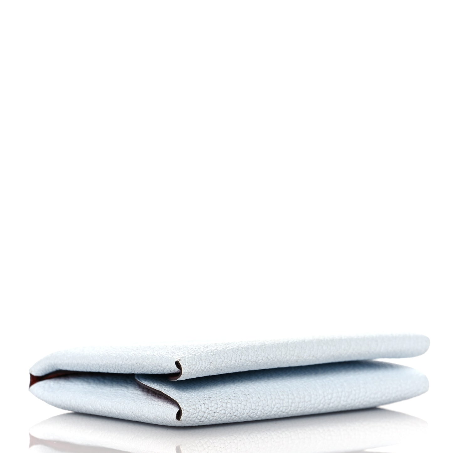 Chevre Mysore Verso Calvi Duo Card Case Bleu Brume Cuivre