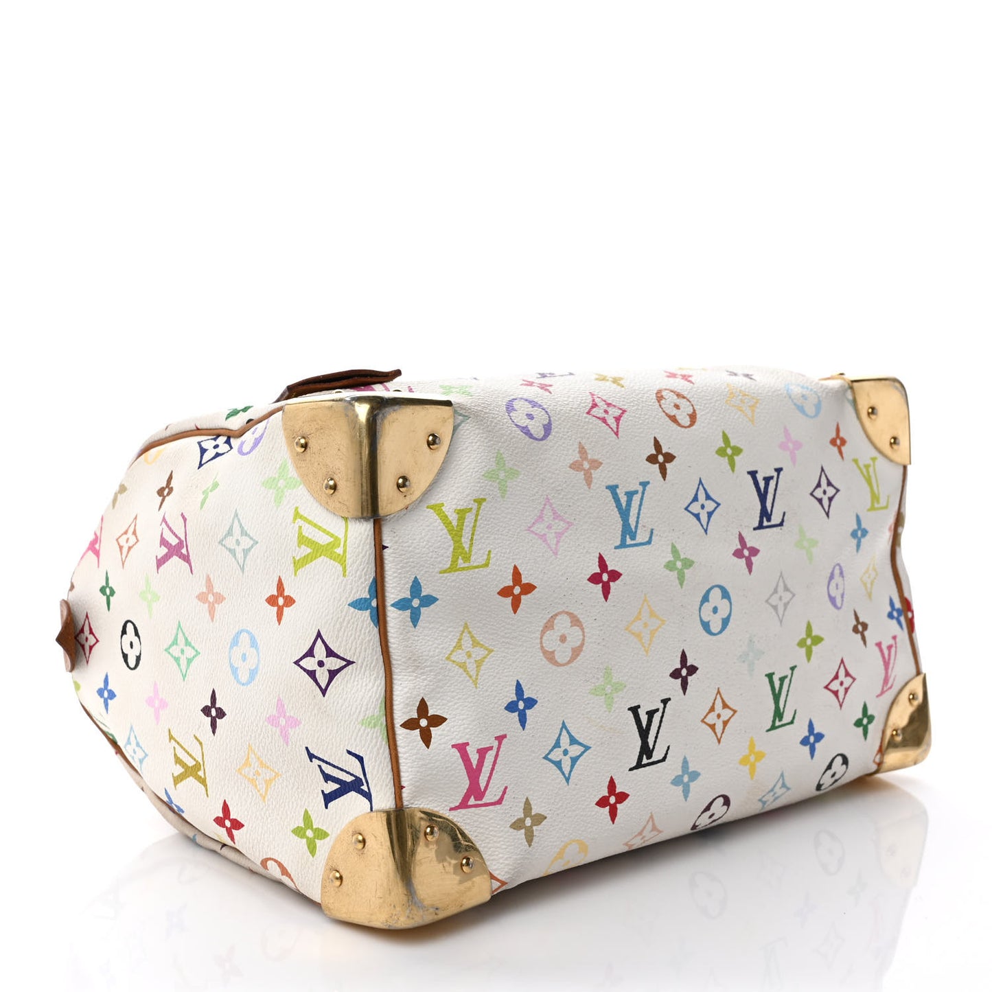 Monogram Multicolor Speedy 30 White