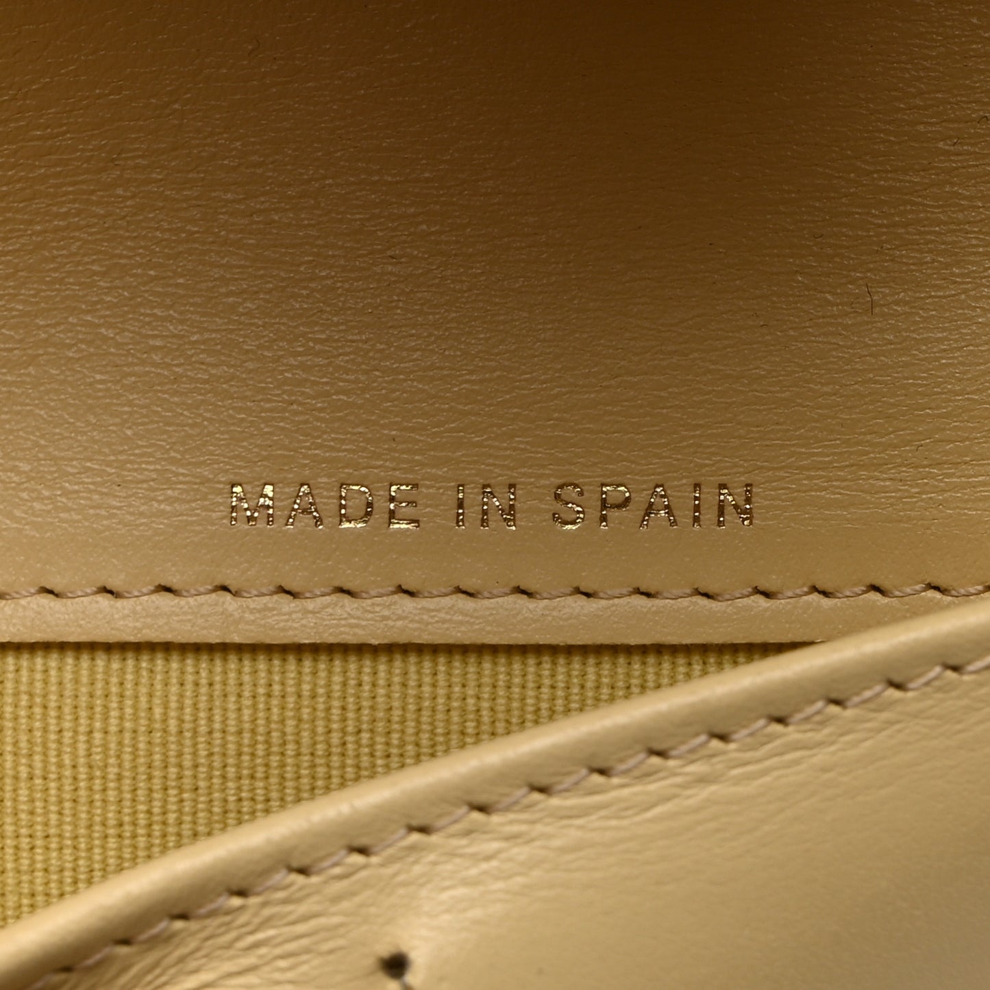 Caviar Quilted Medium Flap Wallet Light Yellow
