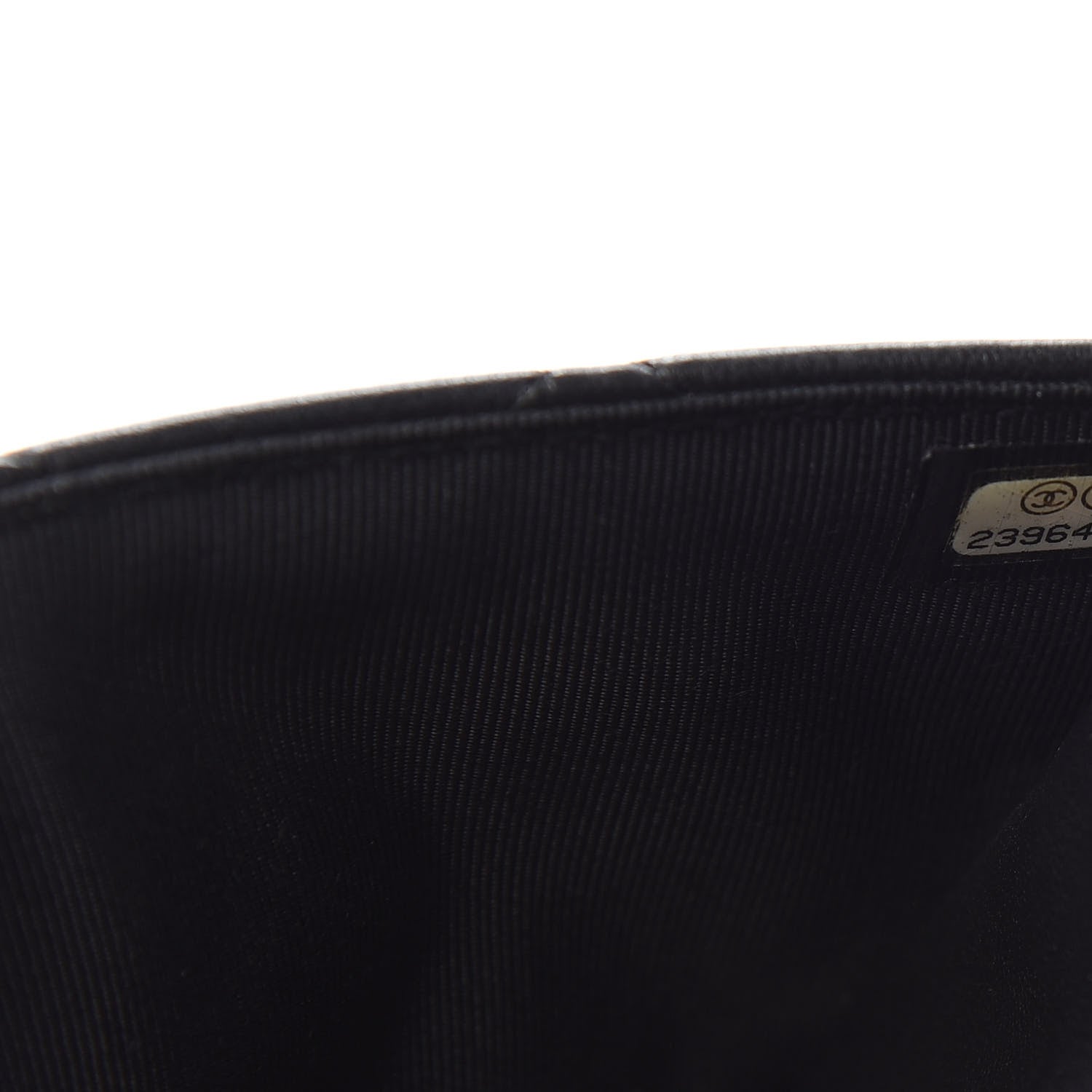 Chanel Lambskin Quilted Wallet On Chain WOC Black 9 of 14