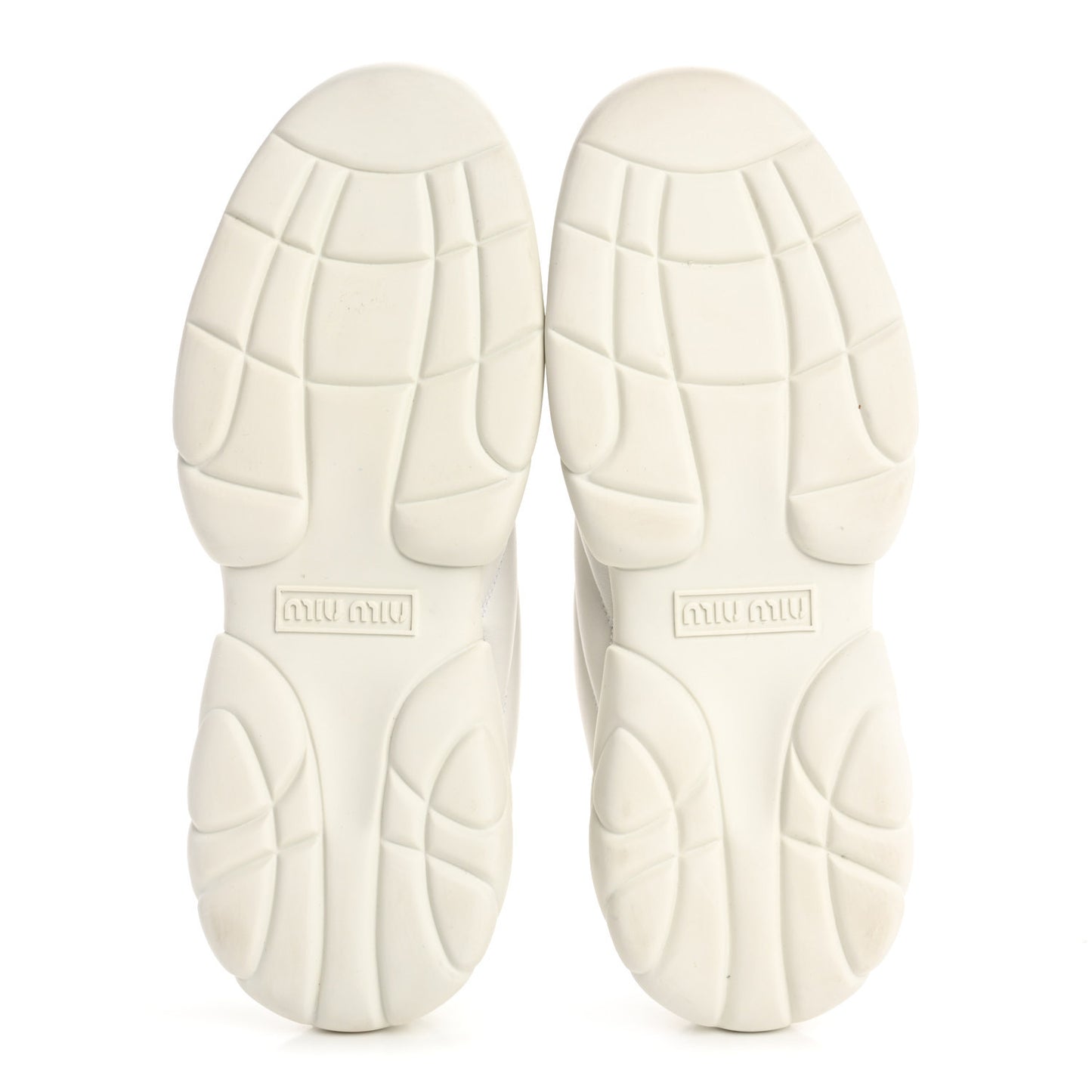 Nappa Quilted Sneakers 35 White