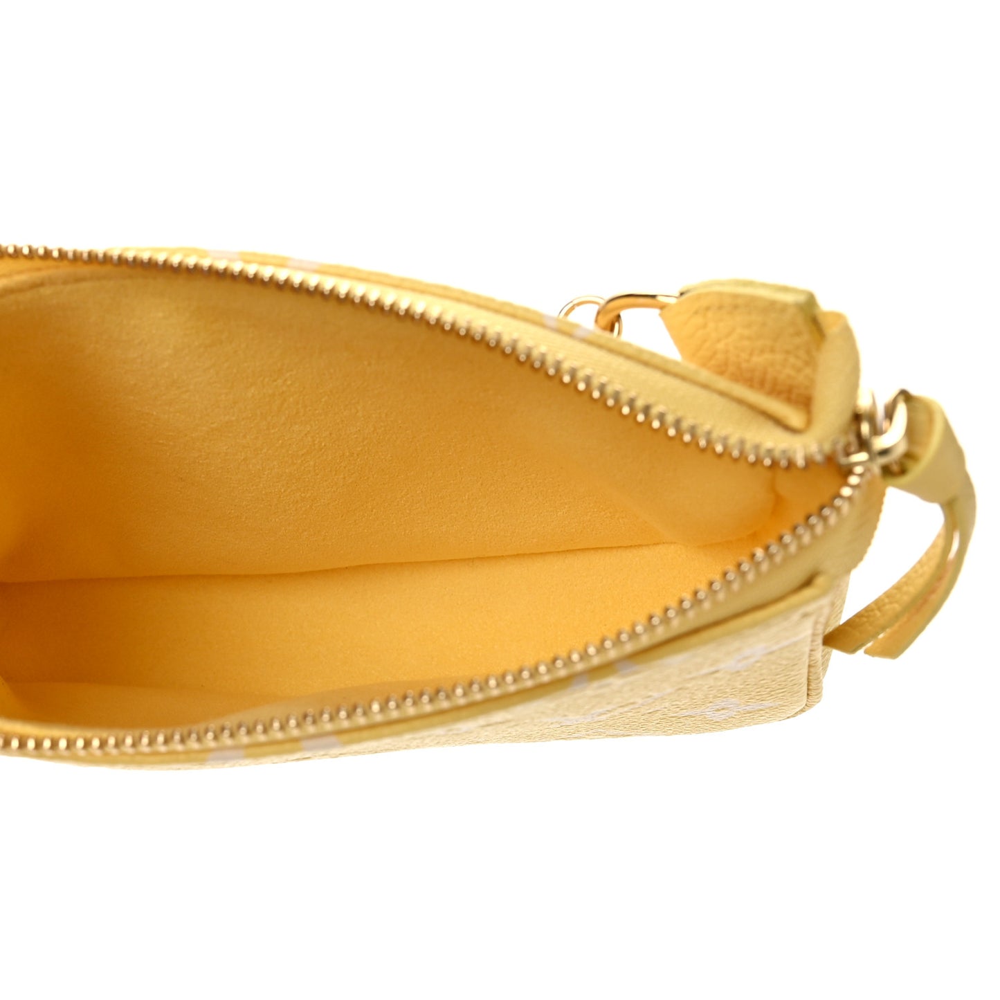 Empreinte Monogram Mini Pochette Accessories Lemon Curd Yellow