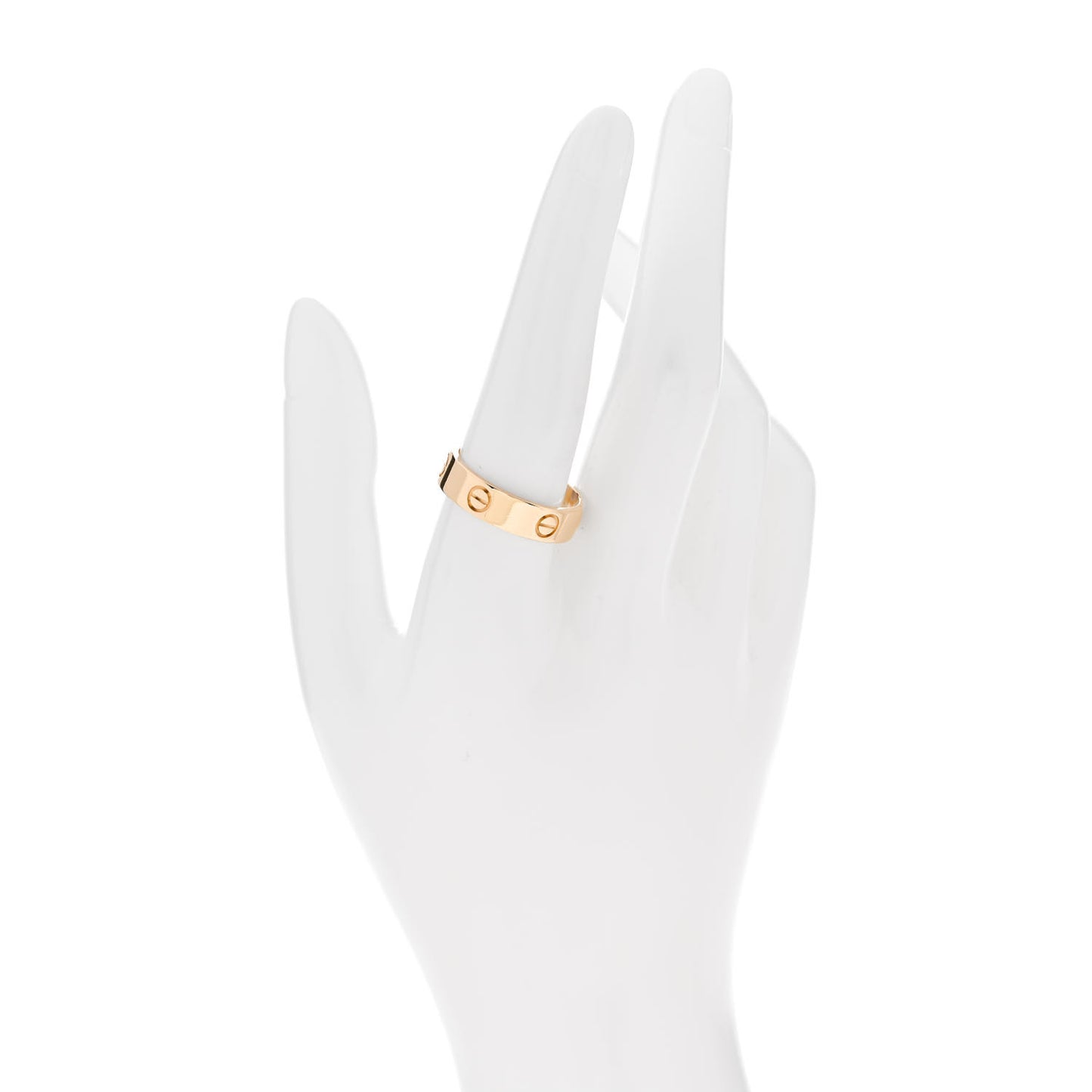 18K Yellow Gold 5.5mm LOVE Ring 61 9.5