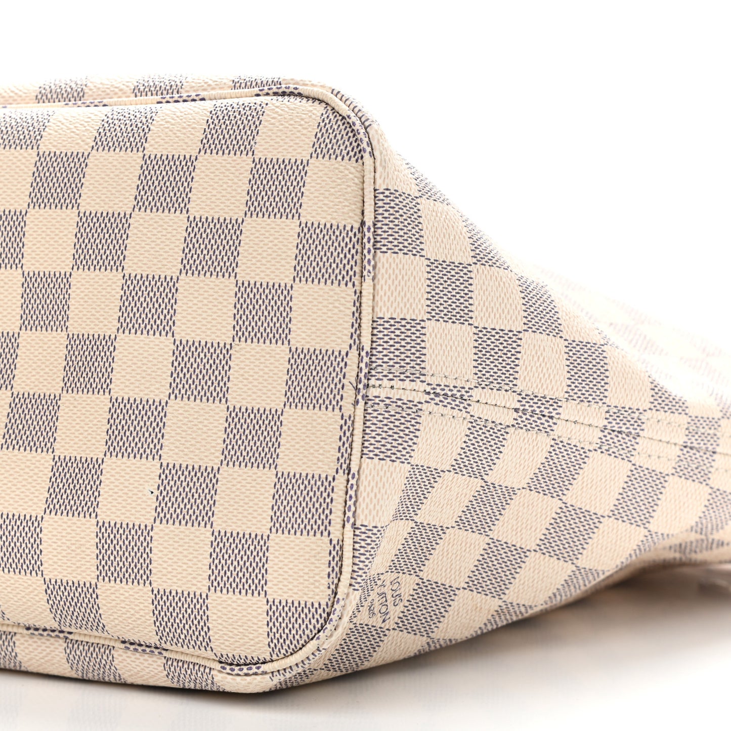 Damier Azur Neo Neverfull MM Rose Ballerine