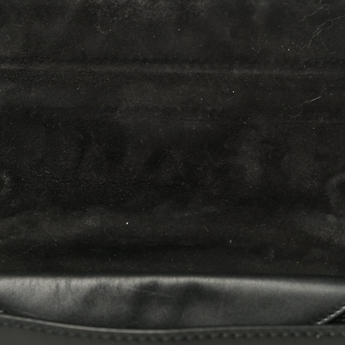 Calfskin J'Adior Chain Flap Bag Black