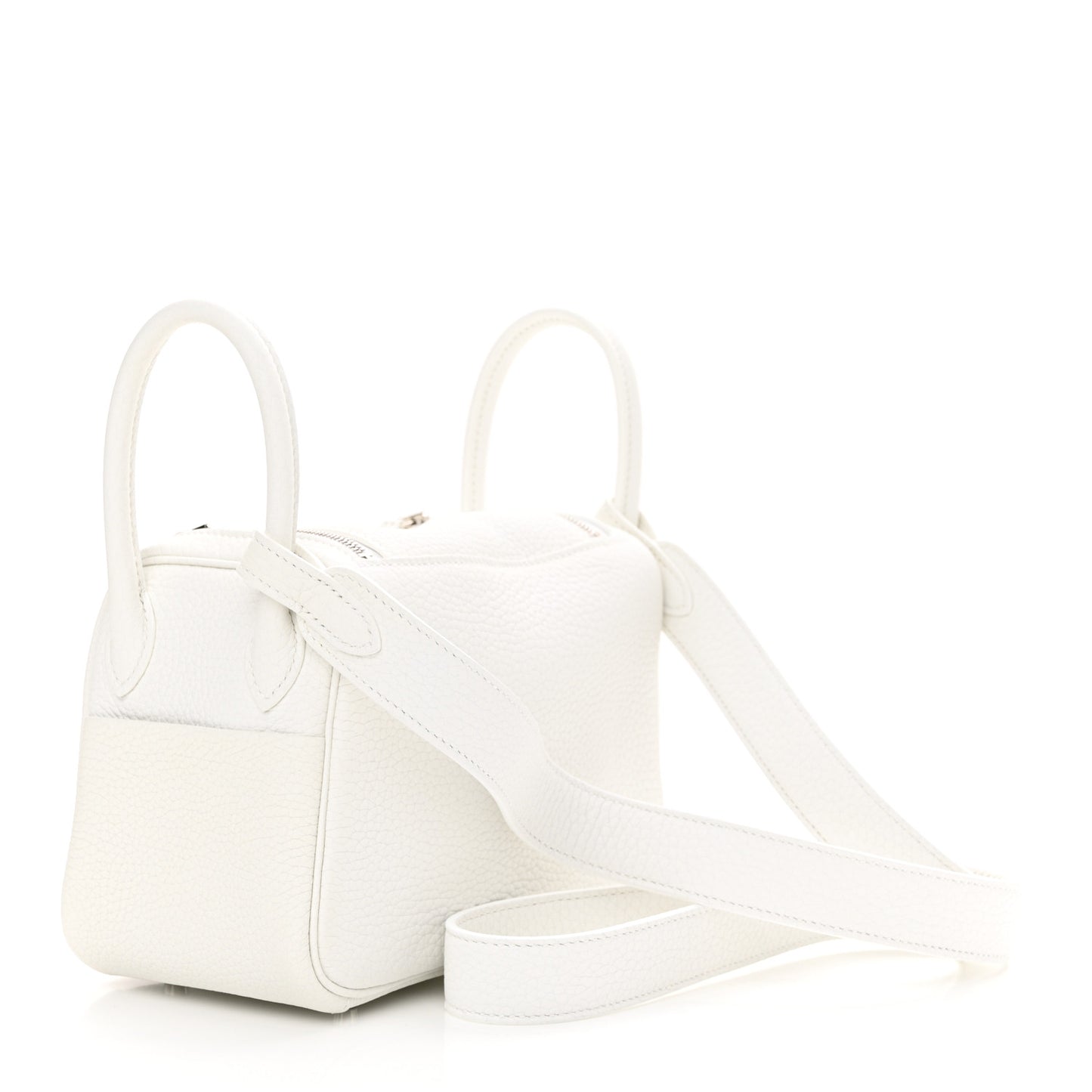 Taurillon Clemence Mini Lindy 20 New White