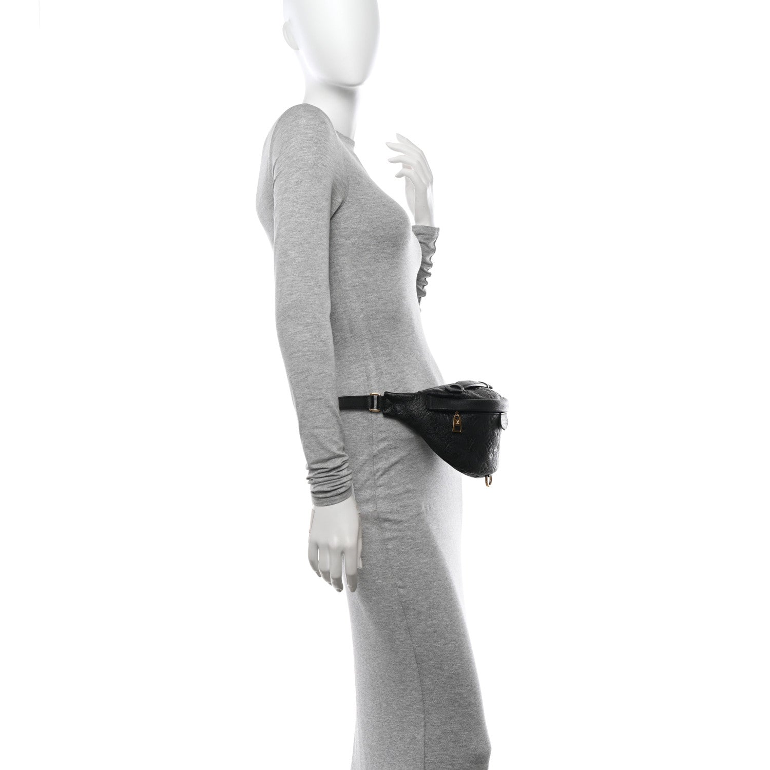 Louis Vuitton Empreinte BumBag Black 2 of 12