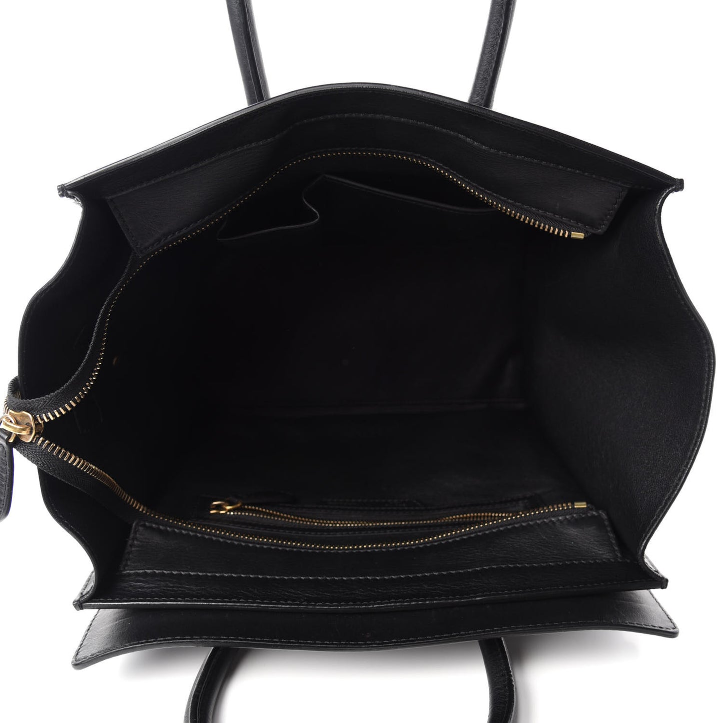Smooth Calfskin Mini Luggage Black