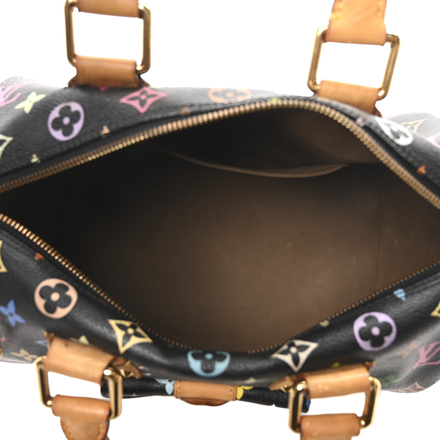 Louis Vuitton Monogram Multicolor Speedy 30 Black 5 of 9