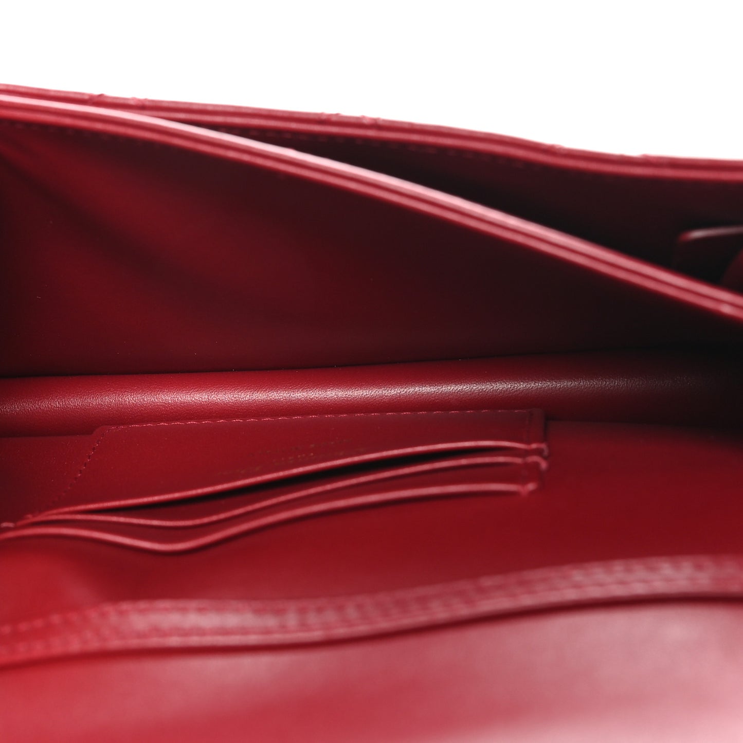 Lambskin Cannage Mini My Dior Bag Burgundy