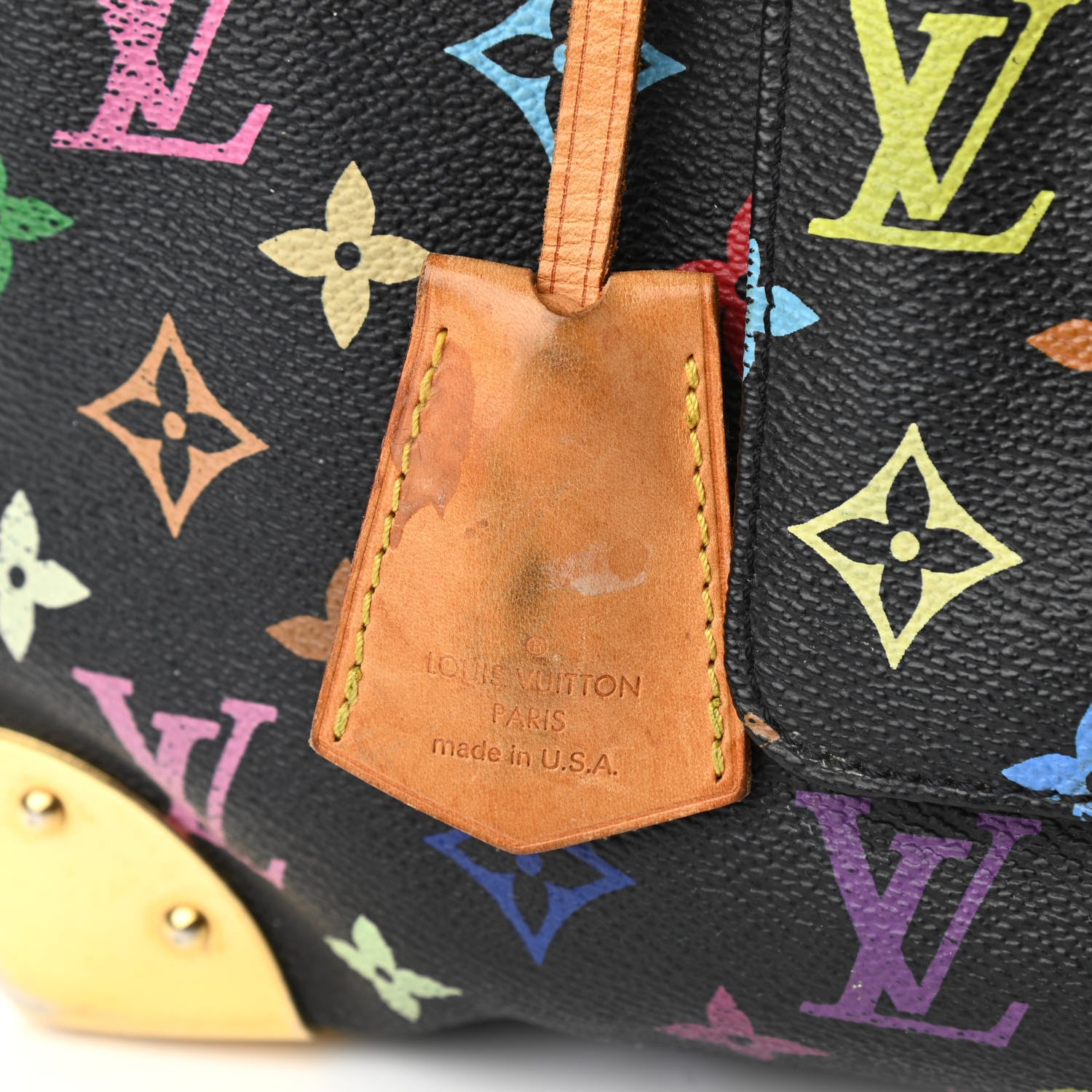 Louis Vuitton Monogram Multicolor Speedy 30 Black 12 of 14