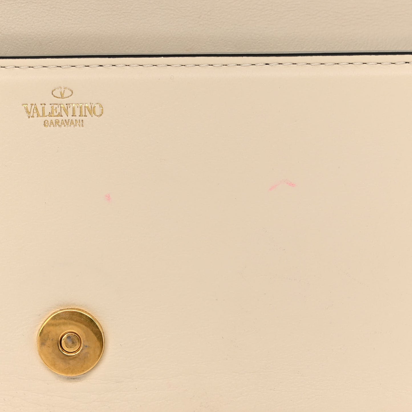 Calfskin Vlogo Loco Shoulder Bag Light Ivory