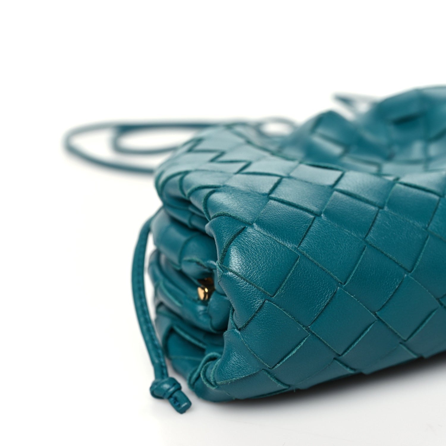 Bottega Veneta Nappa Intrecciato The Mini Pouch Mallard 9 of 10