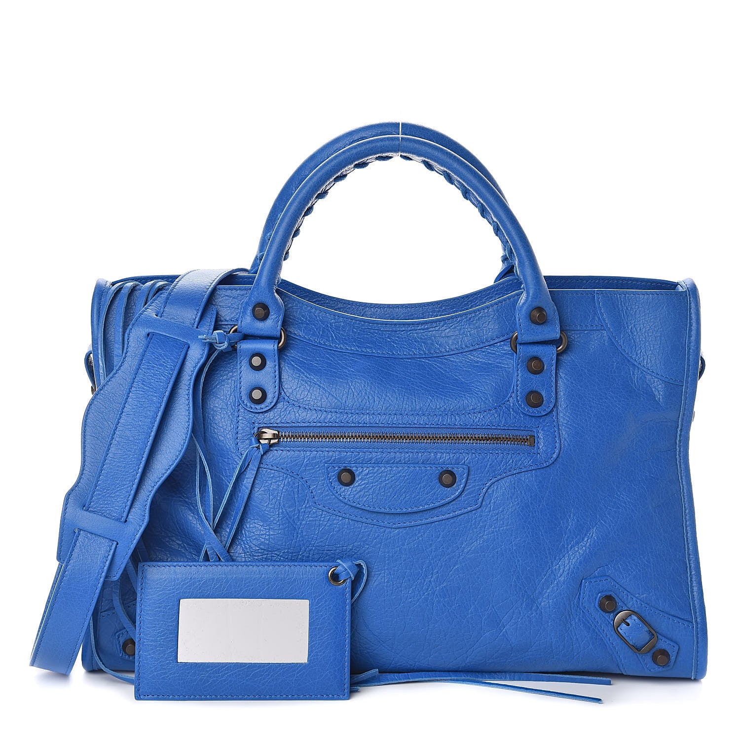 ブルーバナナ　HDGV-LX01 Balenciaga Agneau Classic Hardware City Bleu Lazuli 526539
