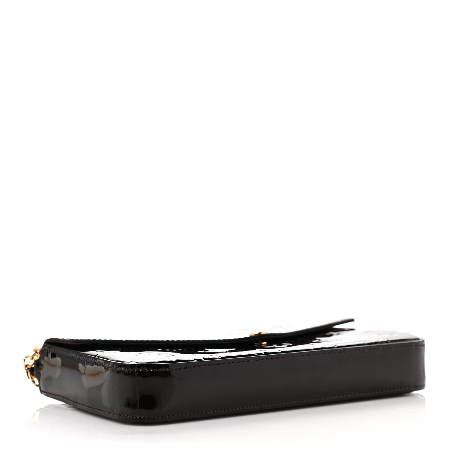 Vernis Pochette Felicie Chain Wallet Amarante