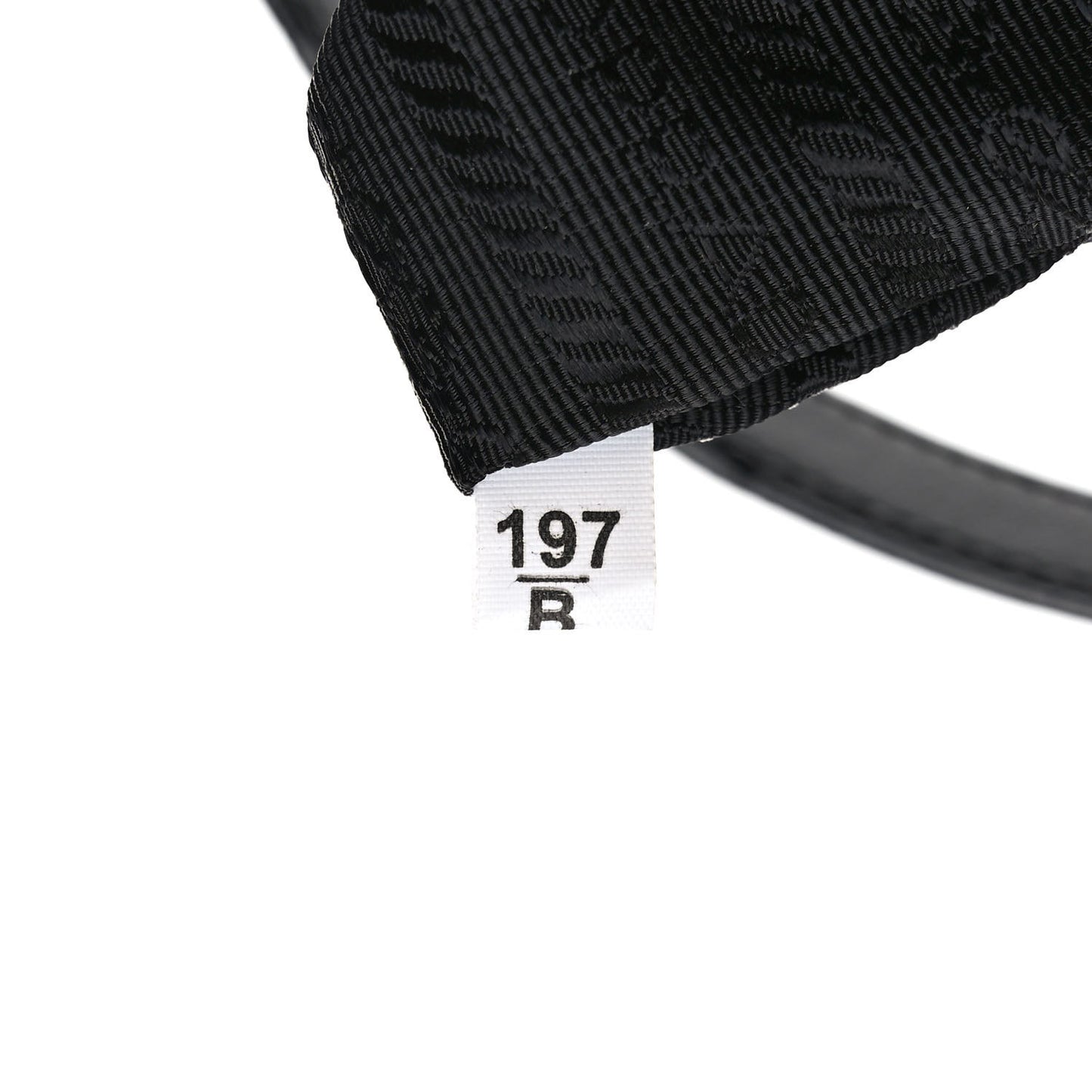 Nylon Tessuto Impuntu Quilted Backpack Black