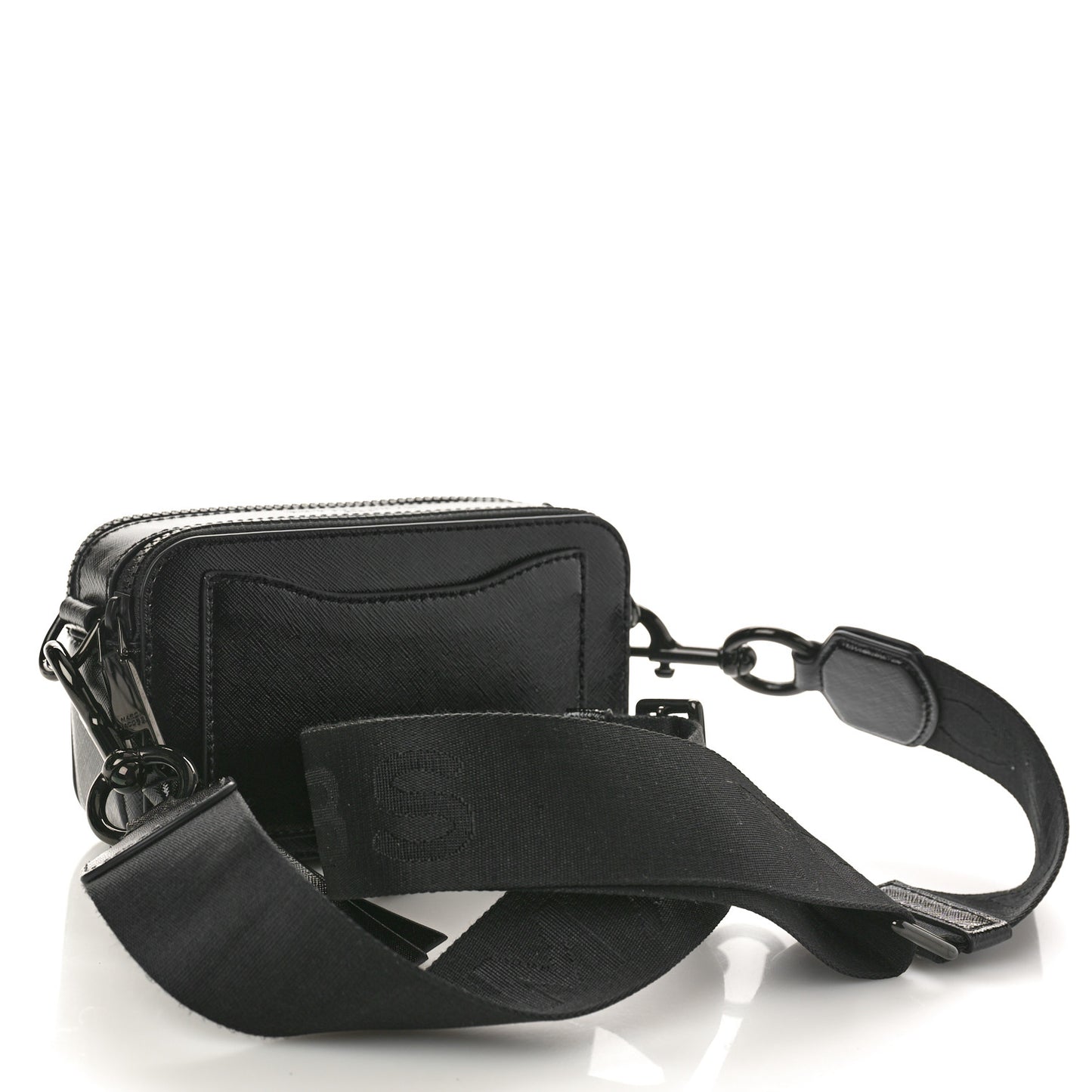 Saffiano Snapshot Camera Bag Black